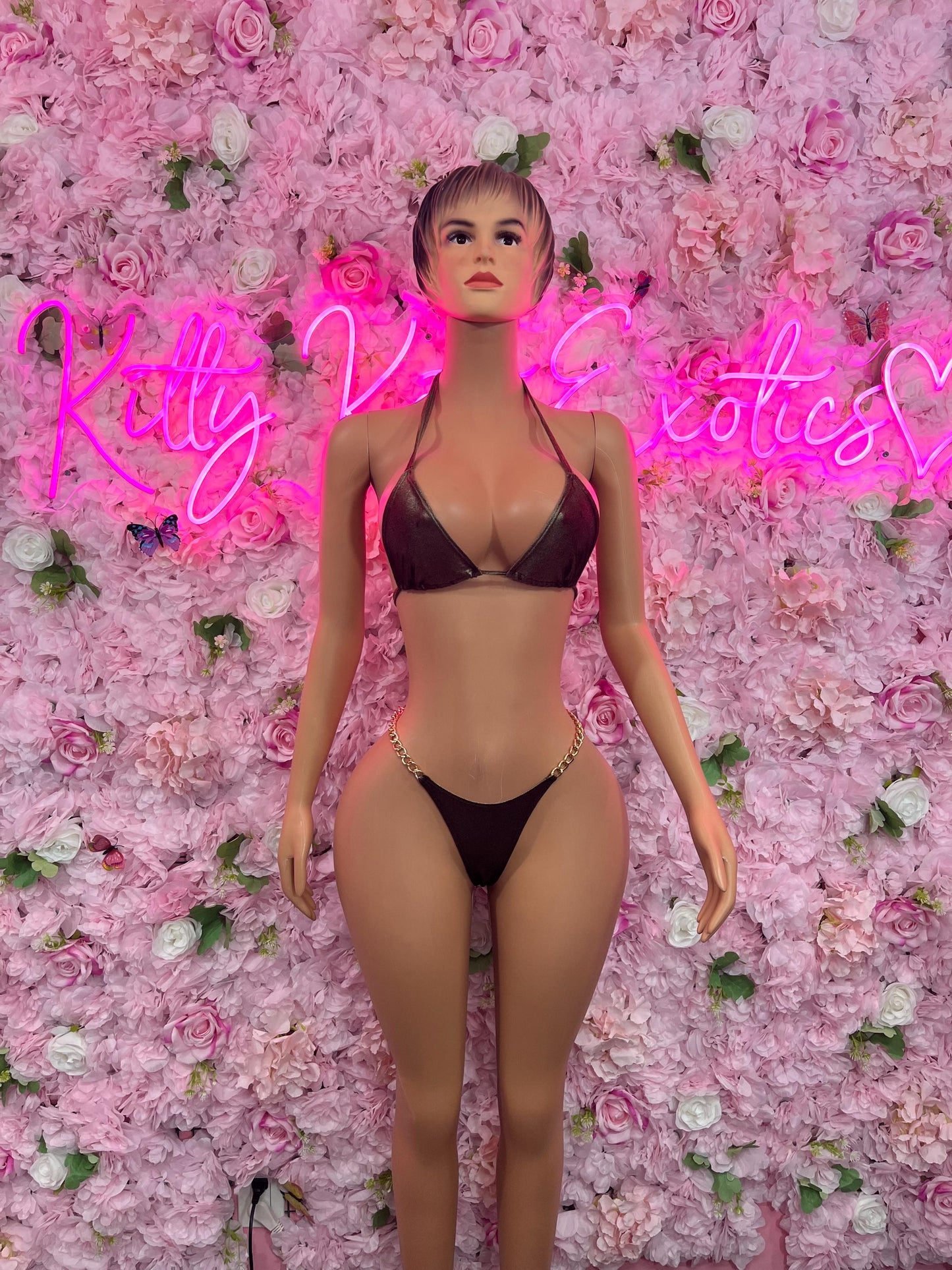 Exotic Dancer Two Piece Bikini Bottlegirl Ravewear Festival wear Beach wear