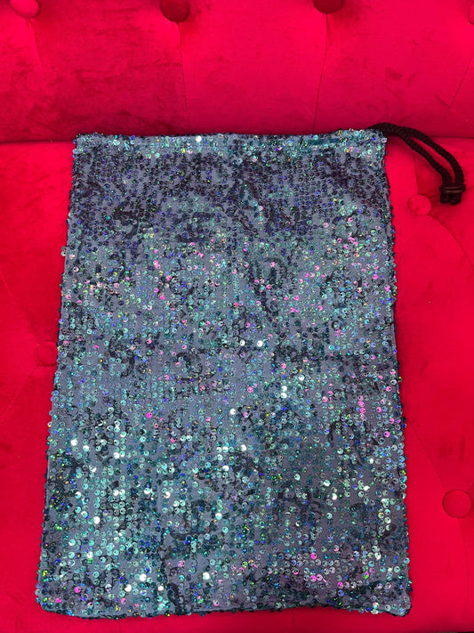 Custom Exotic Dancer Money Bag with Blue  Stylish & Durable Dancewear Accessory for Performers