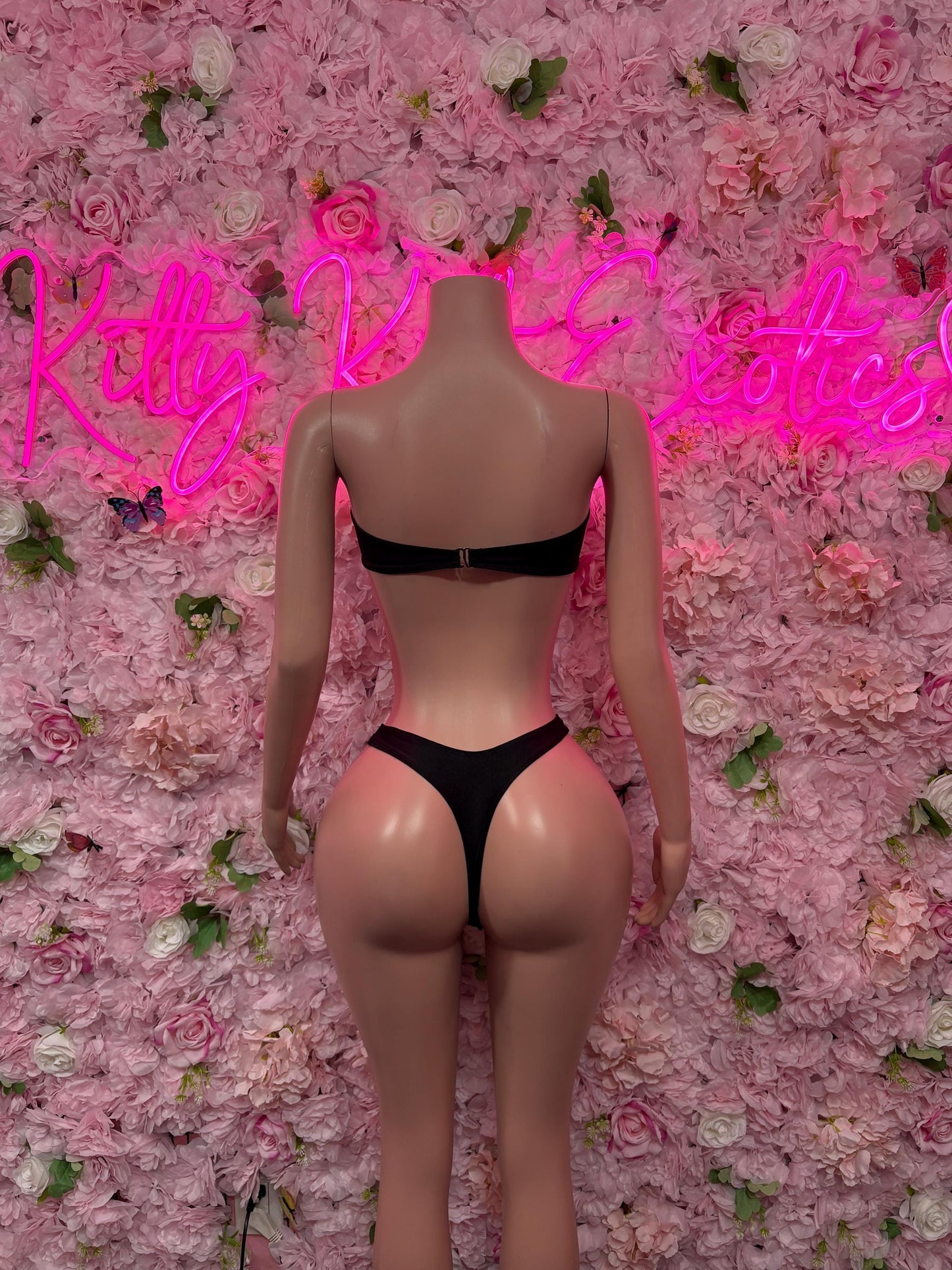 Bartender One Piece Black Bodysuit  Exotic Dancewear for Performers, Raves, or Night Out | Sexy and Flattering Style