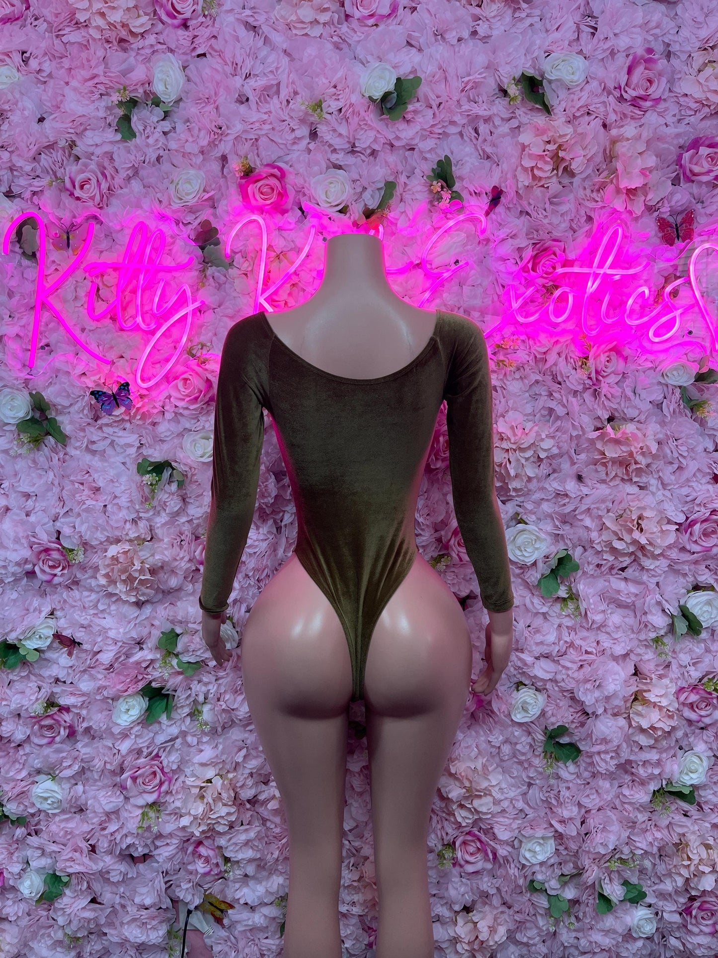 Festival Wear One Piece Velvet Bodysuit  Exotic Dancewear for Performers, Raves, or Night Out | Sexy and Flattering Style