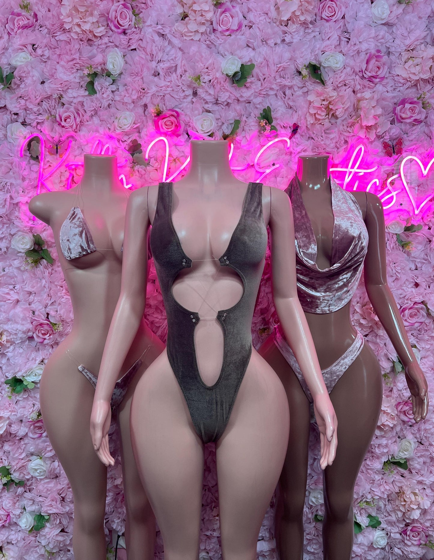 Festival Wear One Piece Green Velvet Bodysuit  Exotic Dancewear for Performers, Raves, or Night Out | Sexy and Flattering Style