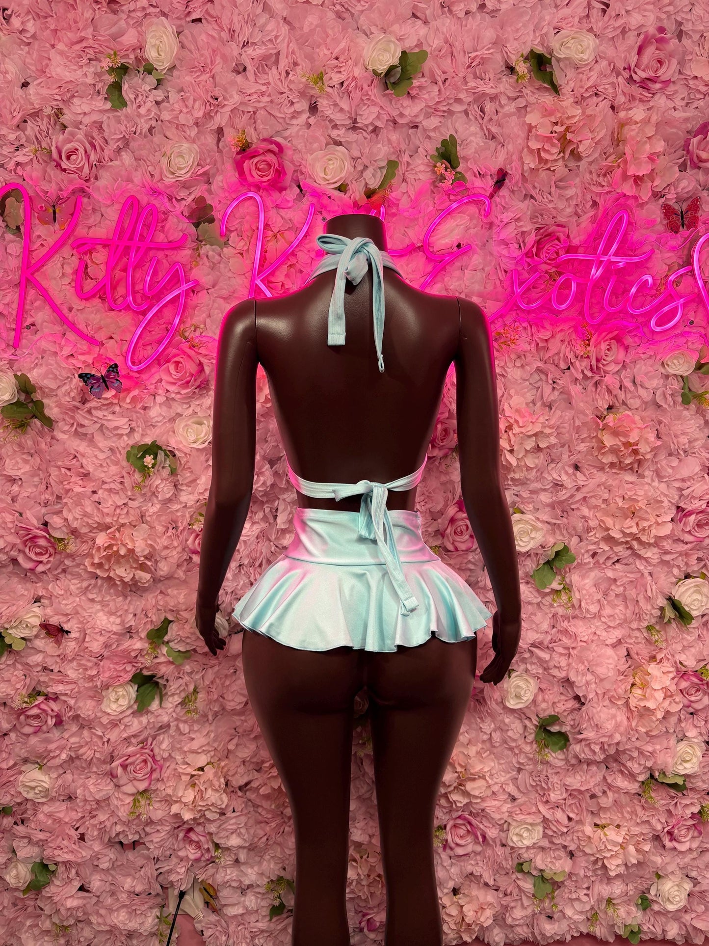 Festival Wear Two Piece Skirt Set - Exotic Dancewear  Elegant and Sexy Evening Dress for Performers, Events, or Special Occasions