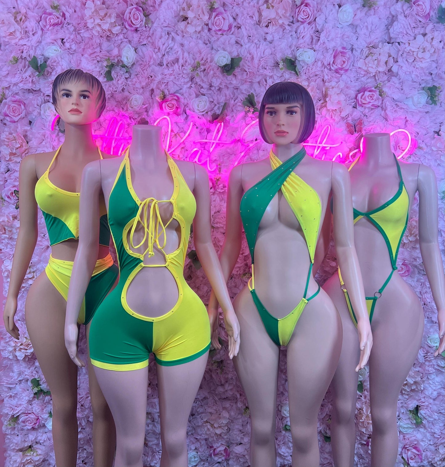 Brazil Flag One-Piece | Brazilian Pride Swimwear | Bold Beachwear for Summer | Samba-Inspired Brazil Swim Set | Festival & Pool P