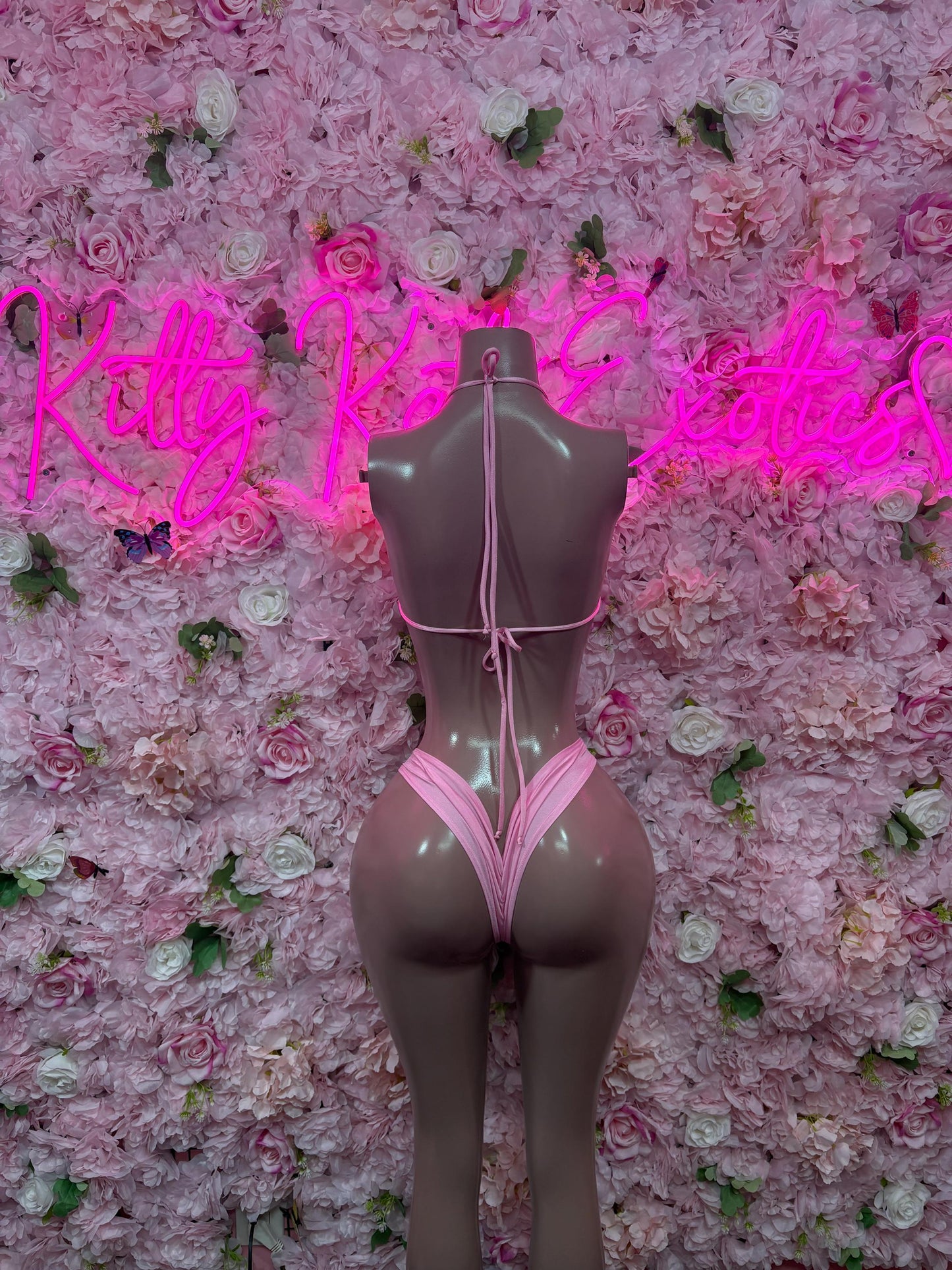 Womens Clothing One Piece Pink -  Exotic Dancewear  Elegant and Sexy Evening Dress for Performers, Events, or Special Occasions