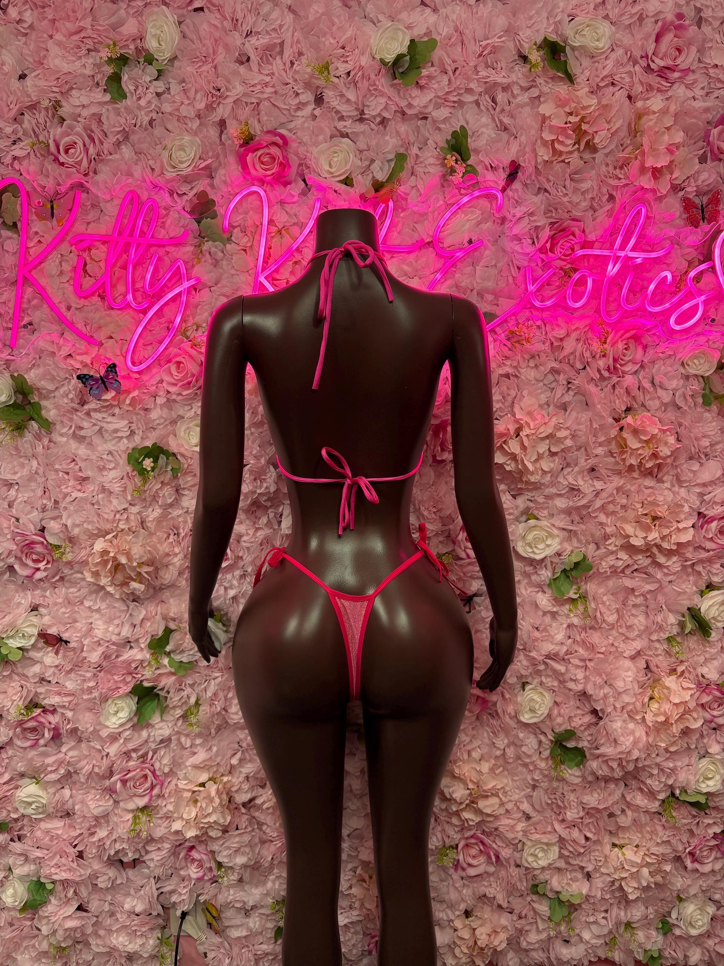 Womens Clothing Two Piece Red Bikini -  Exotic Dancewear  Elegant and Sexy Evening Dress for Performers, Events, or Special Occasions