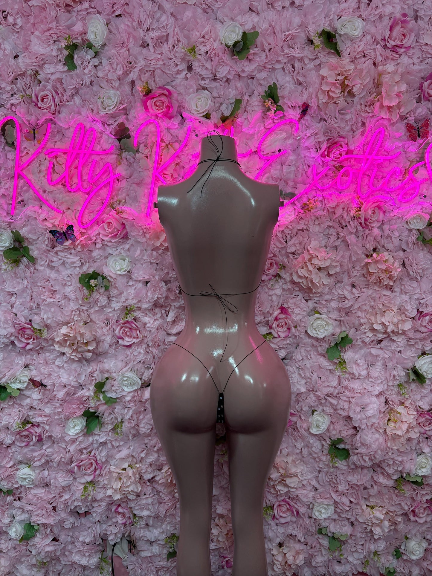 Womens Swinwear Two-Piece Black Custom Bikini  Cute Swimsuit Set for Beach, Pool, or Vacation | Exotic Dancewear Festival wear