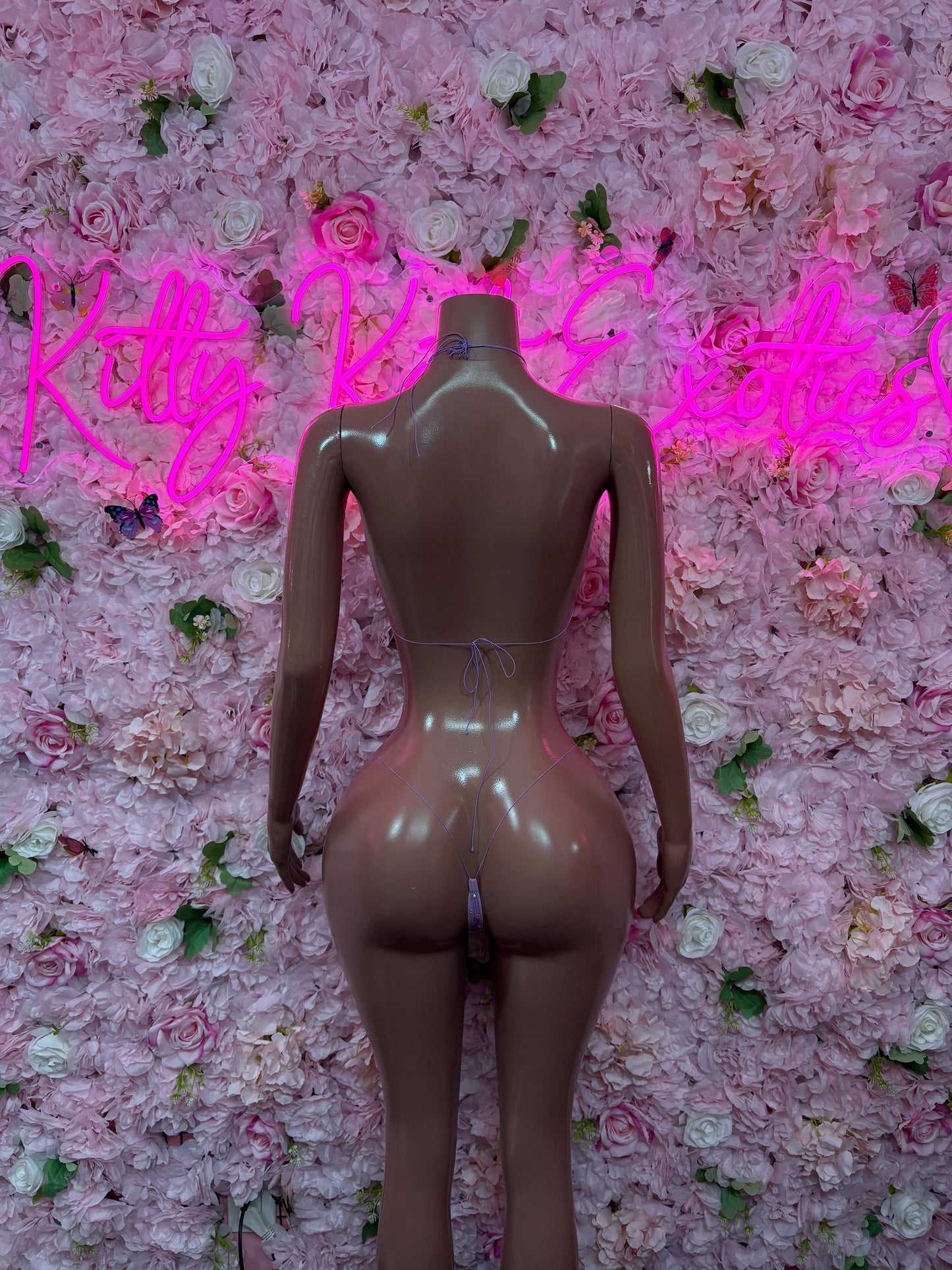 Womens Swinwear Two-Piece Pink Custom Bikini  Cute Swimsuit Set for Beach, Pool, or Vacation | Exotic Dancewear Festival wear