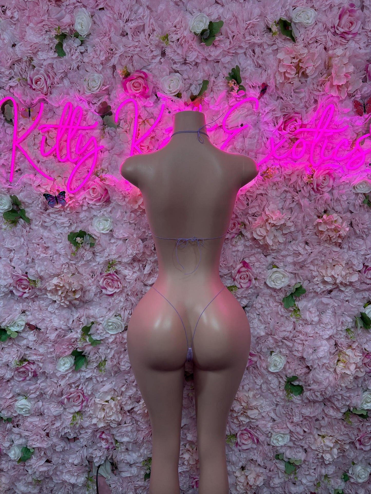 Valentines Day Two-Piece Yellow Custom Bikini  Cute Swimsuit Set for Beach, Pool, or Vacation | Exotic Dancewear Festival wear