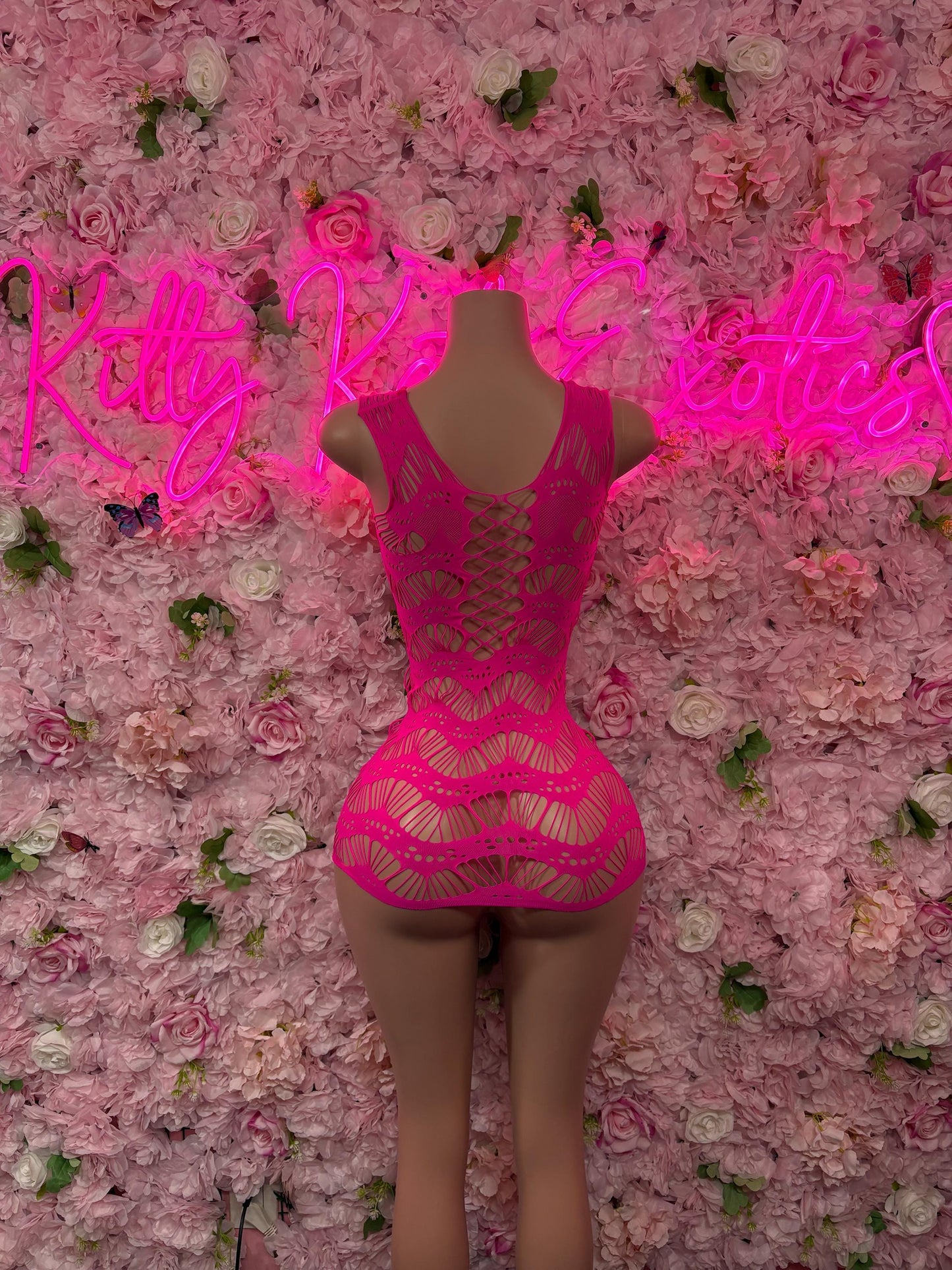 Rave Outfit One Piece Custom Fishnet Bodysuit  Exotic Dancewear for Performers, Raves, or Night Out | Sexy and Flattering Style