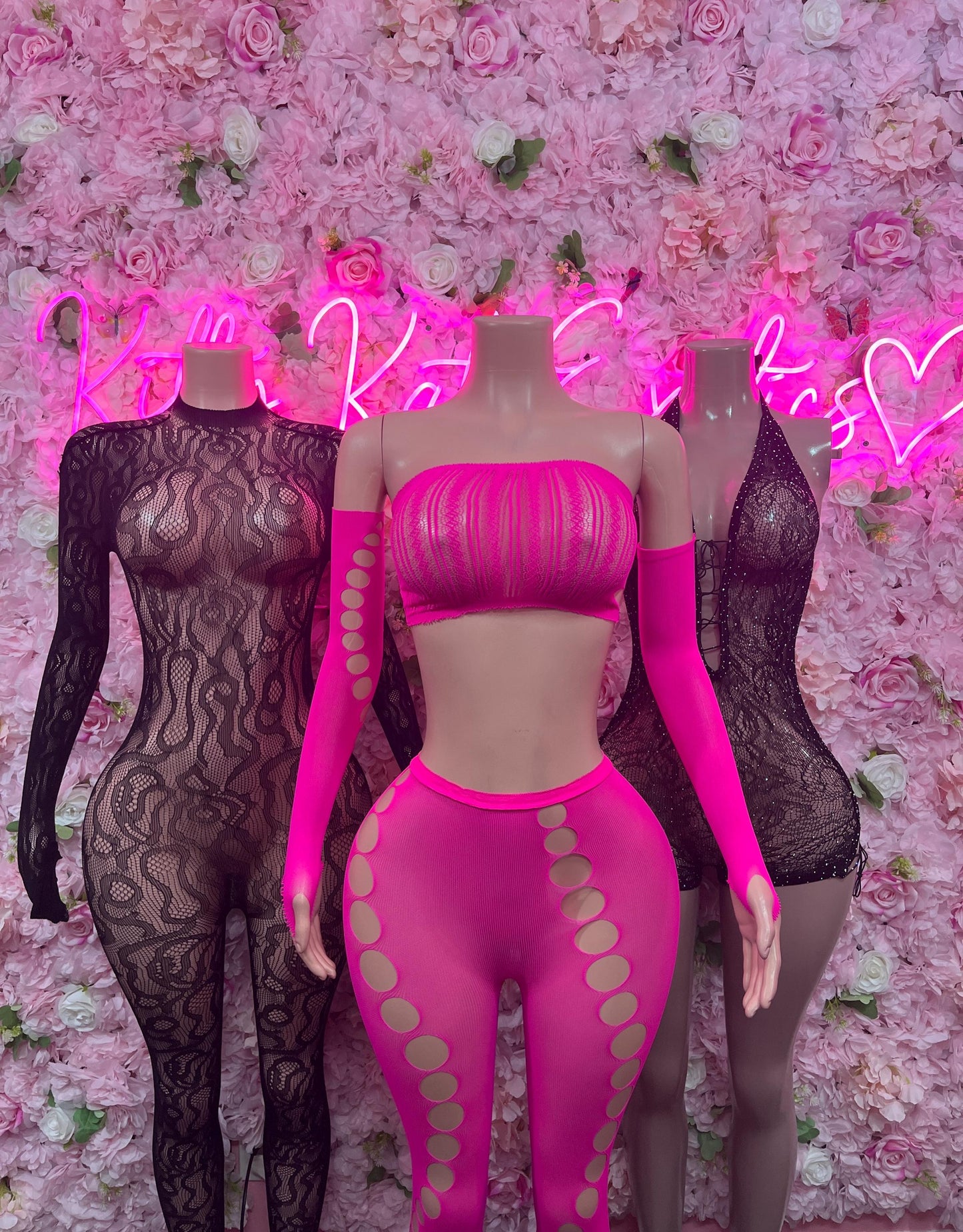 Exotic Dancewear Festival One Piece Fishnet Black Dancewear Exotic Wear Festival Wear