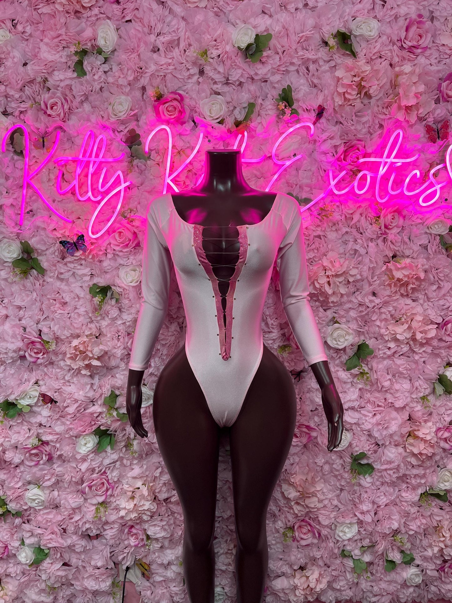 Bottlegirl One Piece Pink Sexy Party Outfit, Clubwear, or Night Out Fashion | Bartender Ravewear  Look Womens Clothing