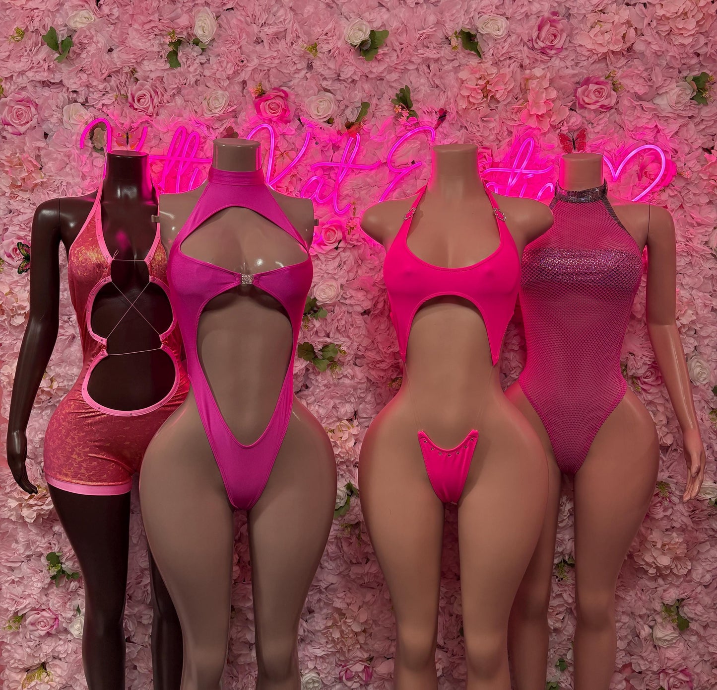 Womens Clothing One Piece Pink Slingshot  Exotic Dancewear for Performers, Raves, or Night Out | Sexy and Flattering Style