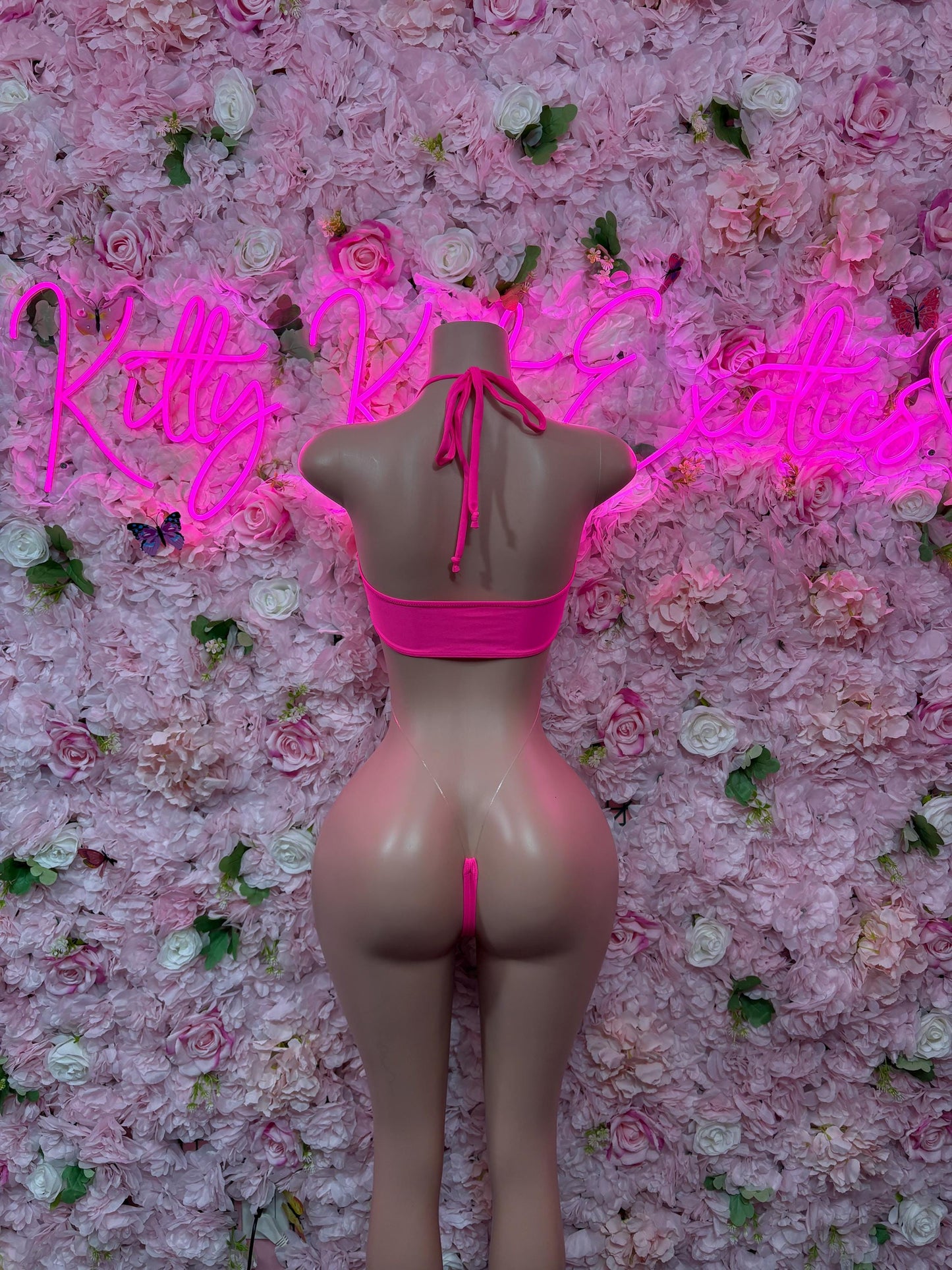 Womens Clothing One Piece Pink Slingshot  Exotic Dancewear for Performers, Raves, or Night Out | Sexy and Flattering Style