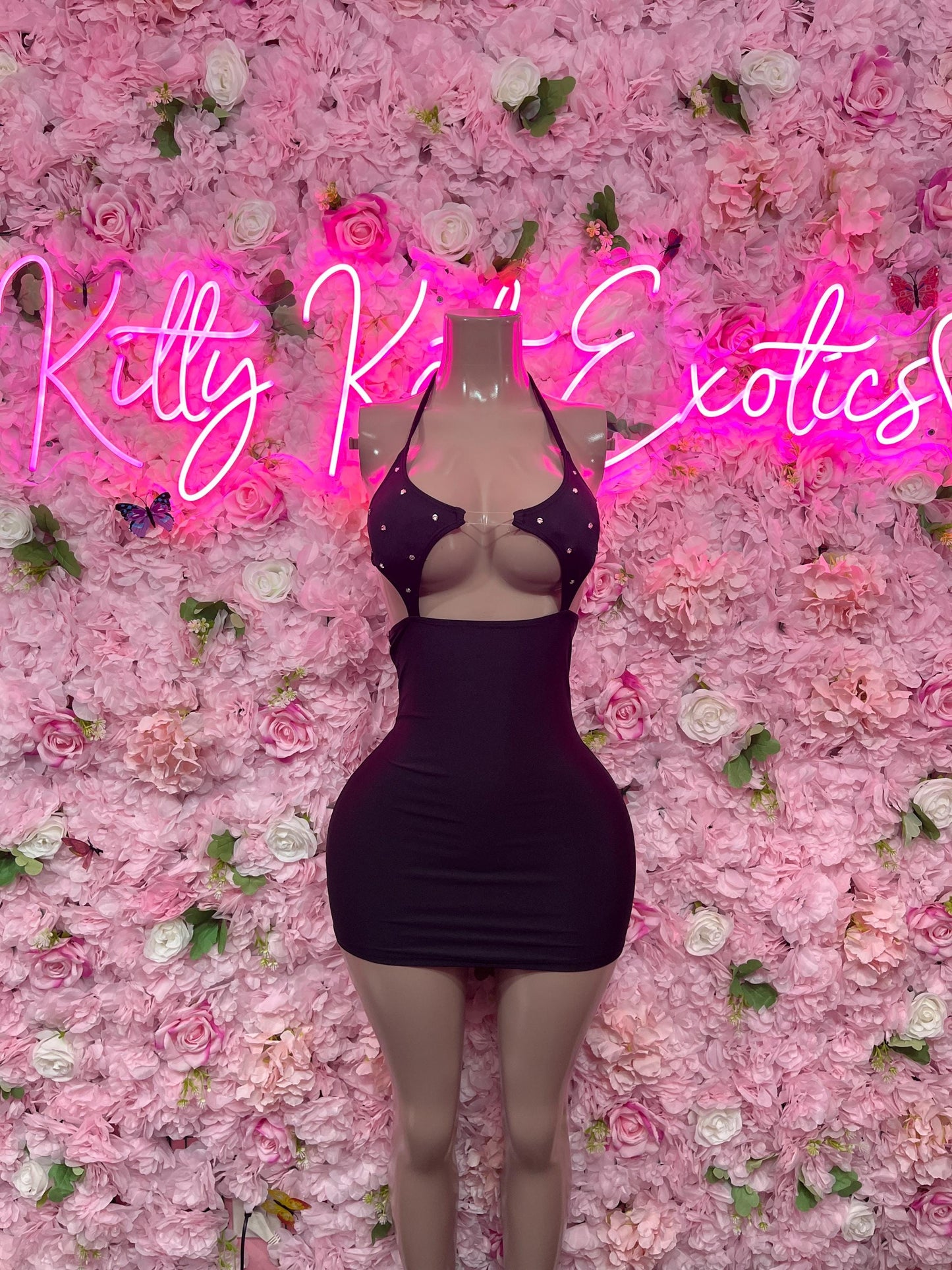 Womens Clothing Dress  Black  Exotic Dancewear for Performers, Raves, or Night Out | Sexy and Flattering Style