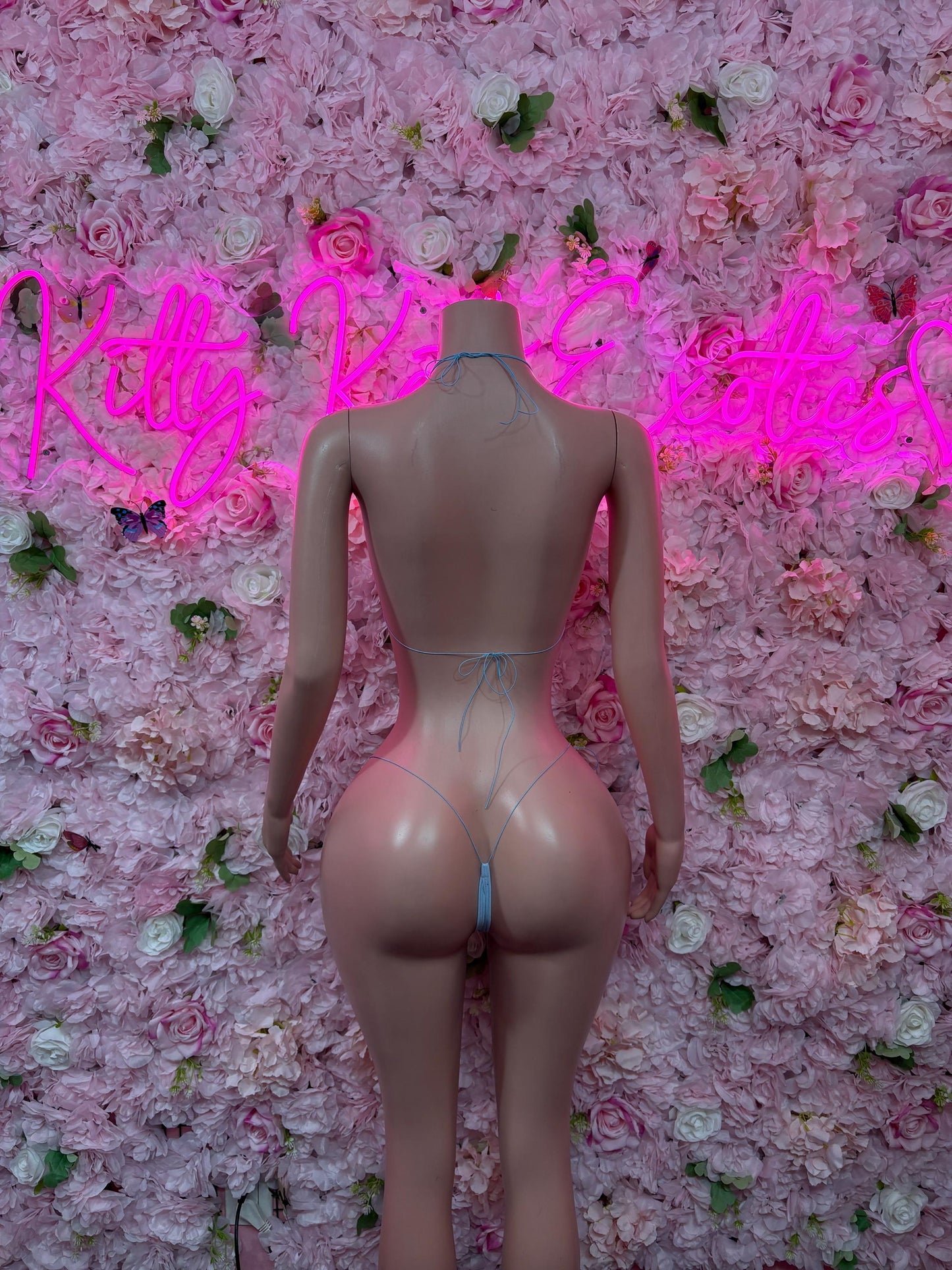 Womens Bikini Two-Piece Blue Custom Bikini  Cute Swimsuit Set for Beach, Pool, or Vacation | Exotic Dancewear Festival wear