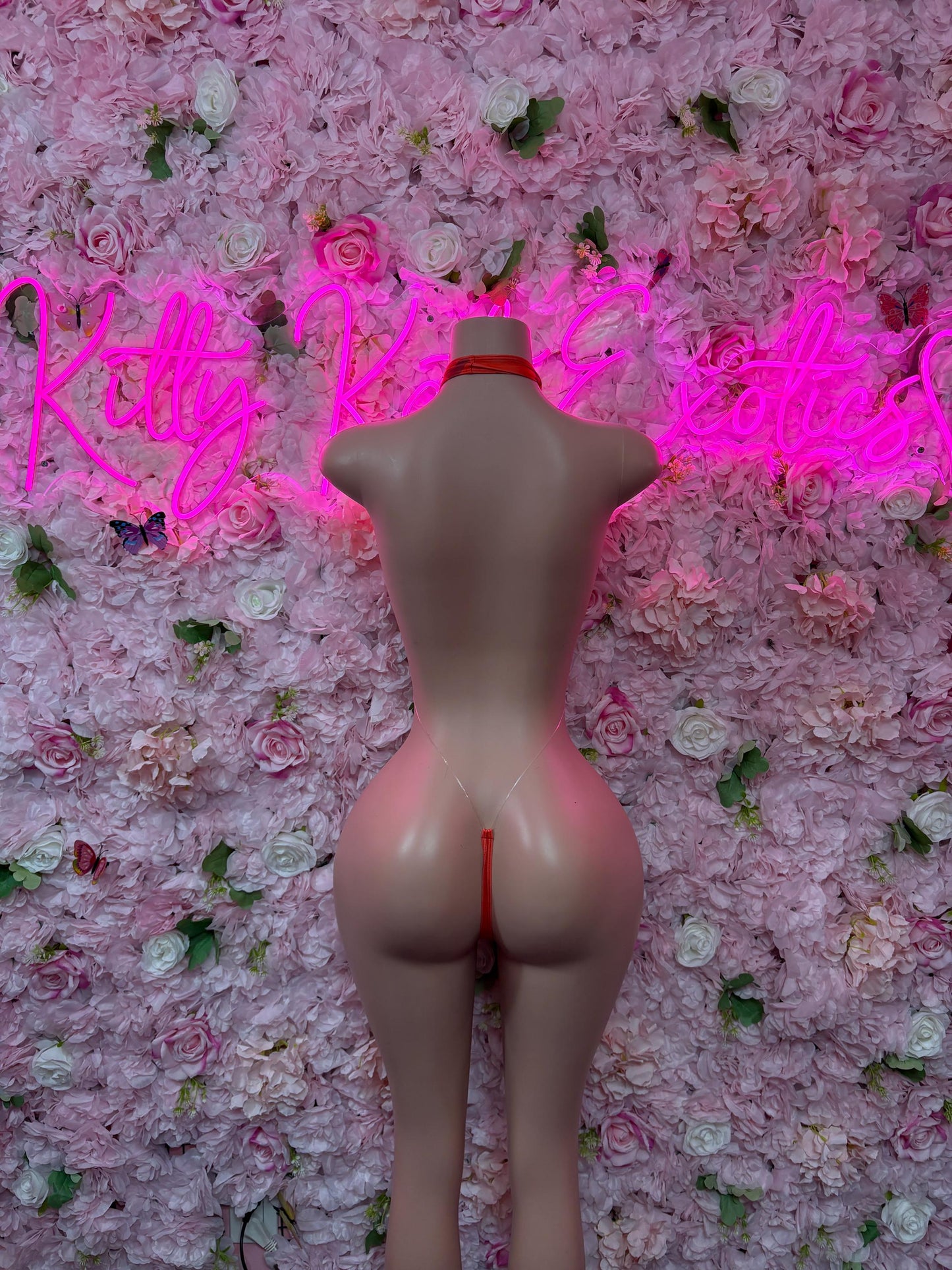 Gift For Her Valentines Day One-Piece Slingshot  - Sexy Hearts Romantic Outfit for Date Night - Cute Gift for Her