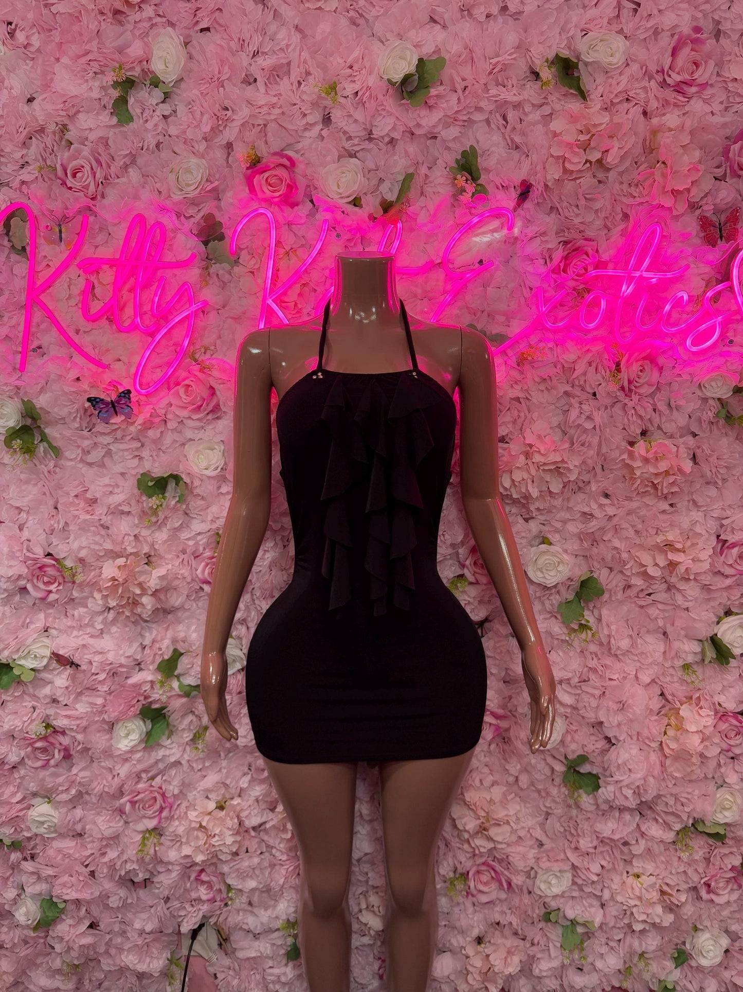 Bottlegirl Bartender Black Dress  Exotic Dancewear for Performers, Raves, or Night Out | Bottle girl Outfits