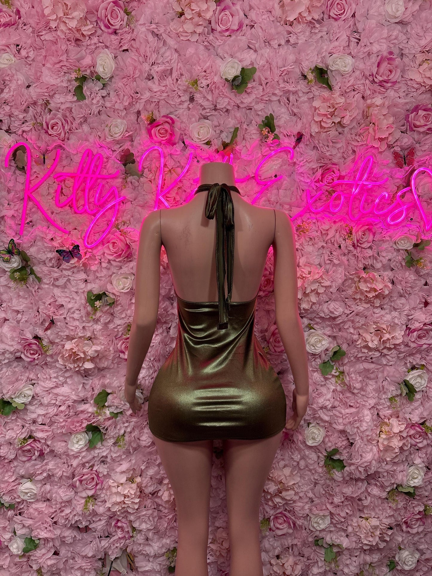 Exotic Dancewear Dress Green -  Elegant and Sexy for Performers, Events, or Special Rave Outfit Elegant Dress