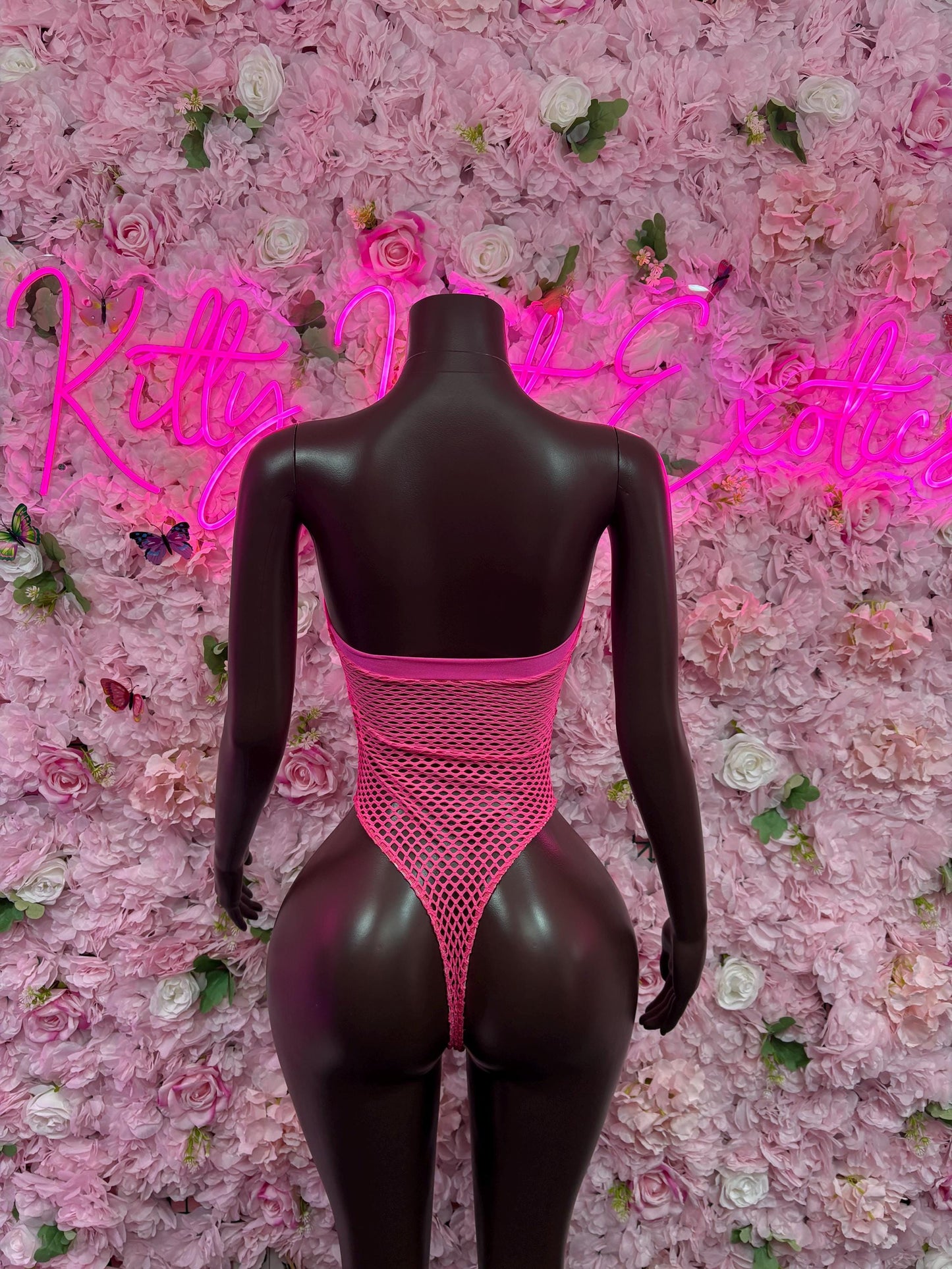 Festival Costume Pink One-Piece Bodysuit Set  Rave Outfit, Clubwear, Rave & Performance Costume