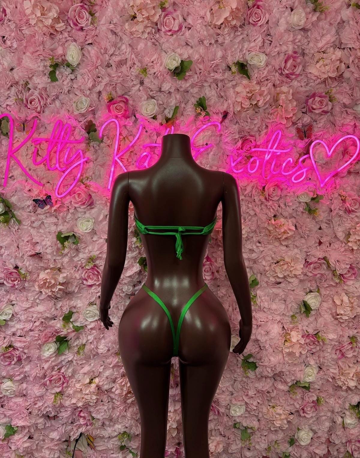 St Patricks Day Green One Piece, Bodysuit -  Exotic Dancewear, Bartender Sexy for Performers, Events, or Special Occasions