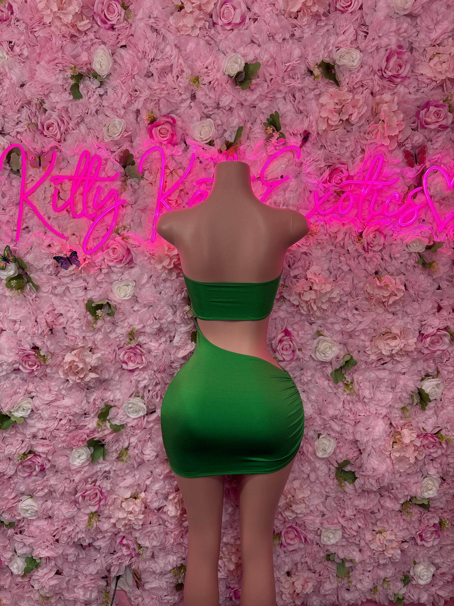 St Patricks Day Green Bottlegirl , Dress -  Exotic Dancewear, Bartender Sexy for Performers, Events, or Special Occasions