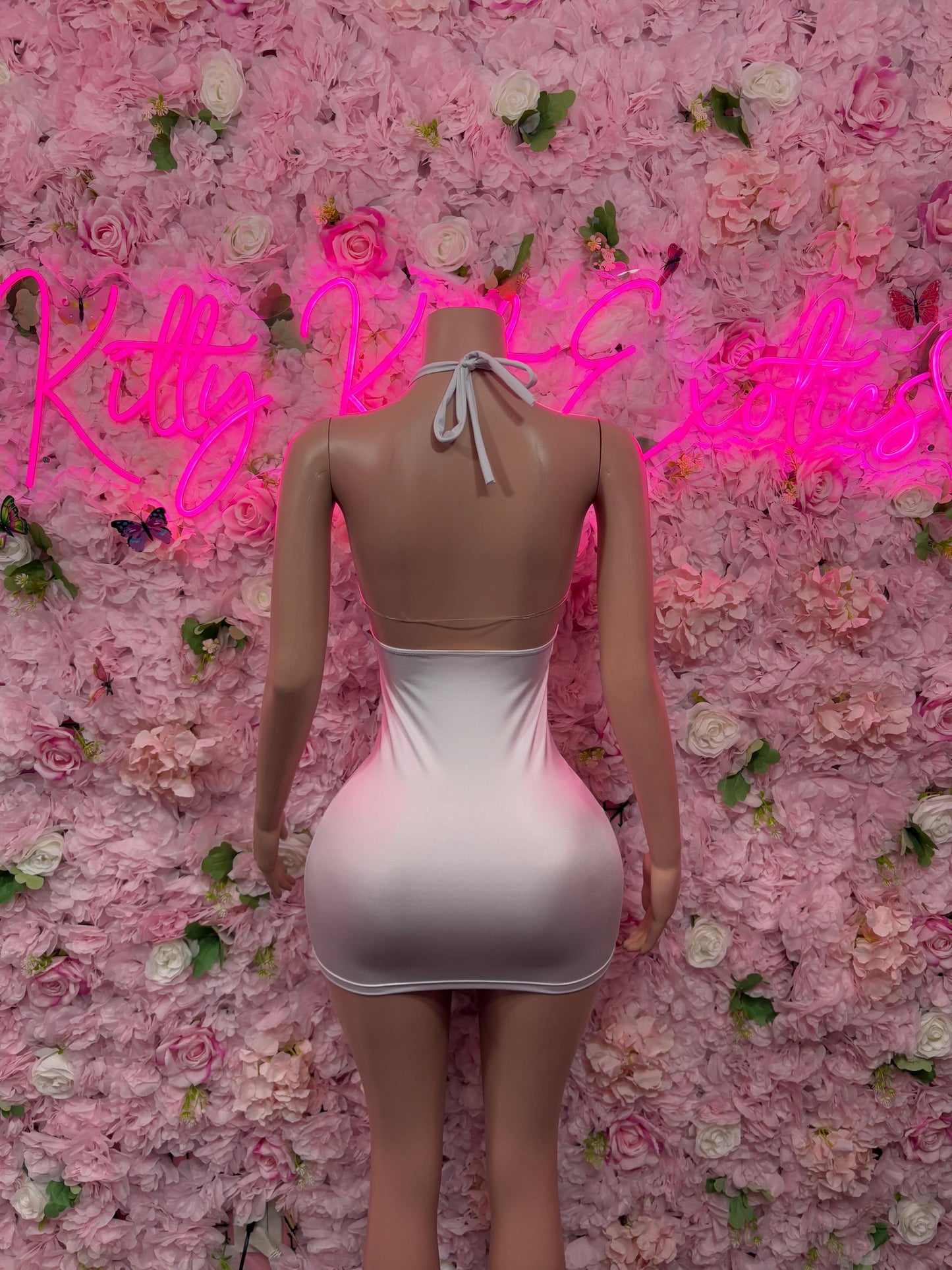 Exotic Dancewear White Dress  Perfect for Evening, Party, or Formal Wear | Bold and Stylish Women's Fashion