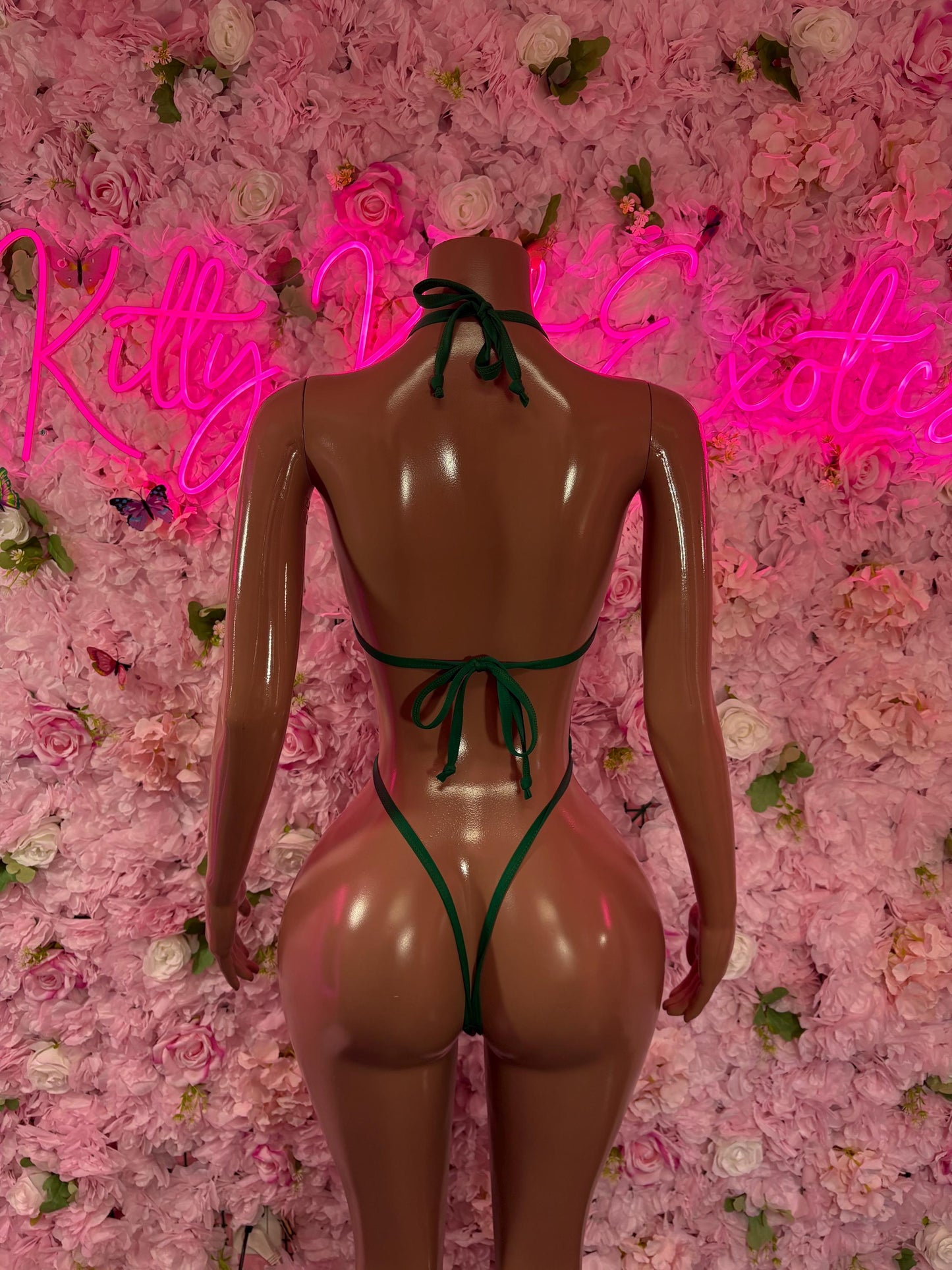 Cinco De Mayo Mexican Flag Bikini Set  Festive One Piece Swimsuit Outfit for Party, Parade, or Beach  Mexico Colors Festival Wear