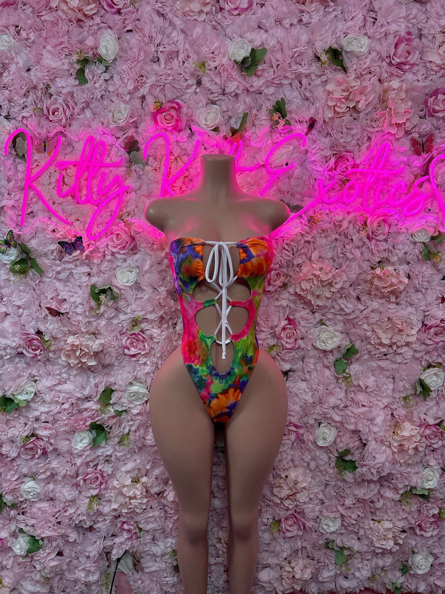 Festival Clothing One Piece Multicolor  Bodysuit - Dancewear, Sexy for Performers, Events, or Special Occasions