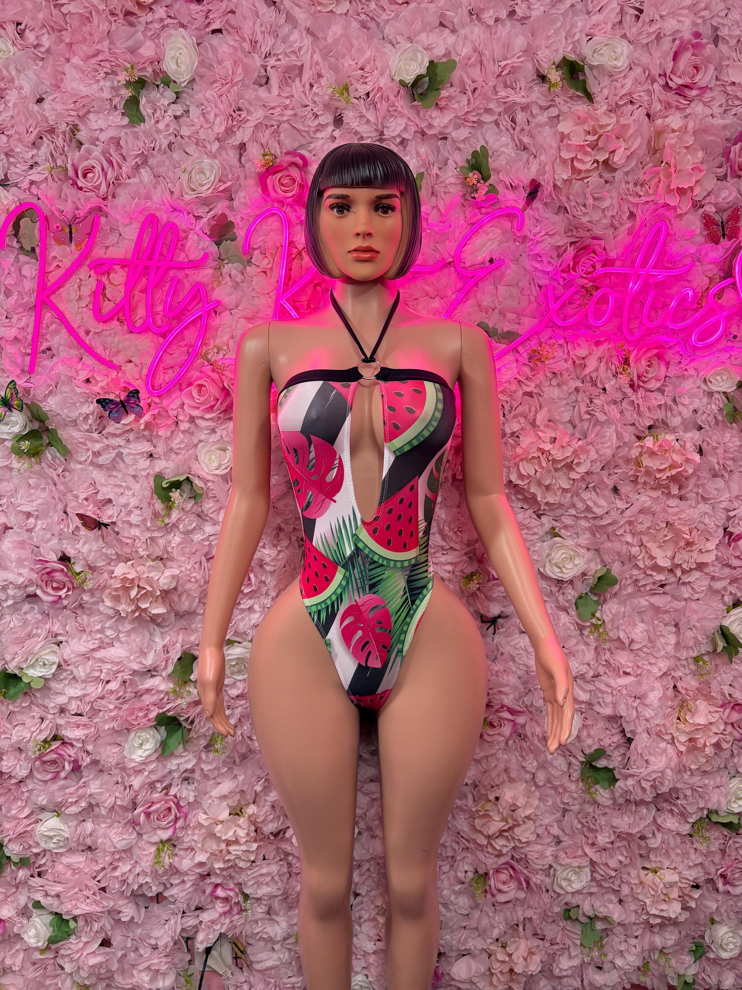 Summer One Piece Multicolor  Bodysuit - Dancewear, Sexy for Performers, Events, or Special Occasions