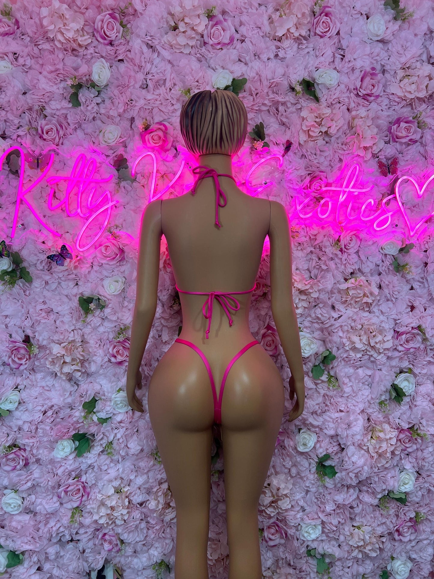 Summer Bikini - Pink  -  Rave Outfit - Sexy Festival Outfit, Clubwear, Performance Costume, EDM Party Rave Outfit