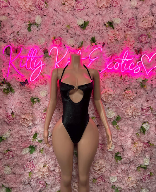 Bartender Outfit One Piece Black Bodysuit  Ravewear - Sexy Festival Outfit, Clubwear, Performance Costume, EDM Party Wear