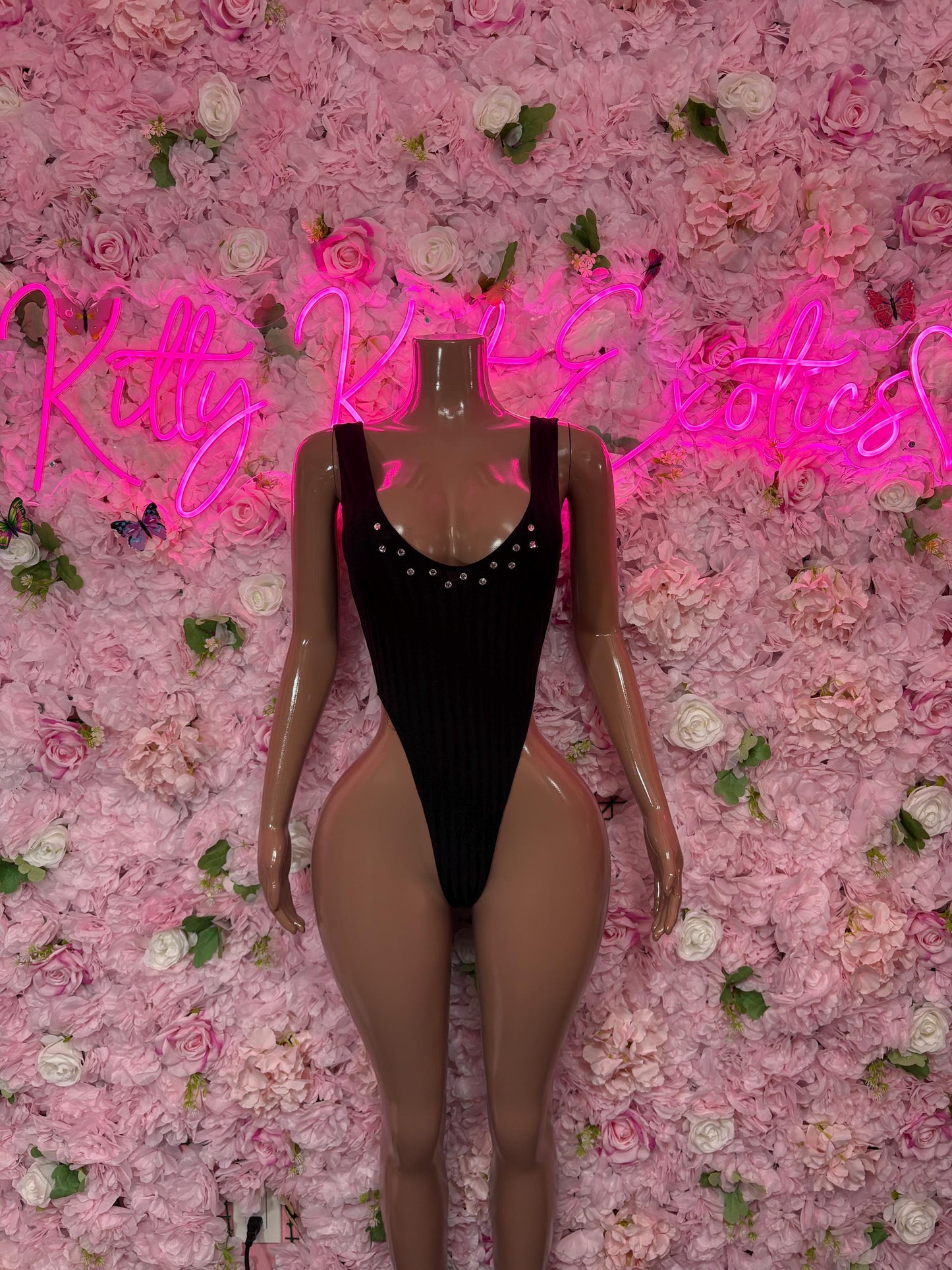 Bottlegirl One-Piece Black Bodysuit  Exotic Dancewear, Ravewear for Performers, Raves | Bottle girl Outfits