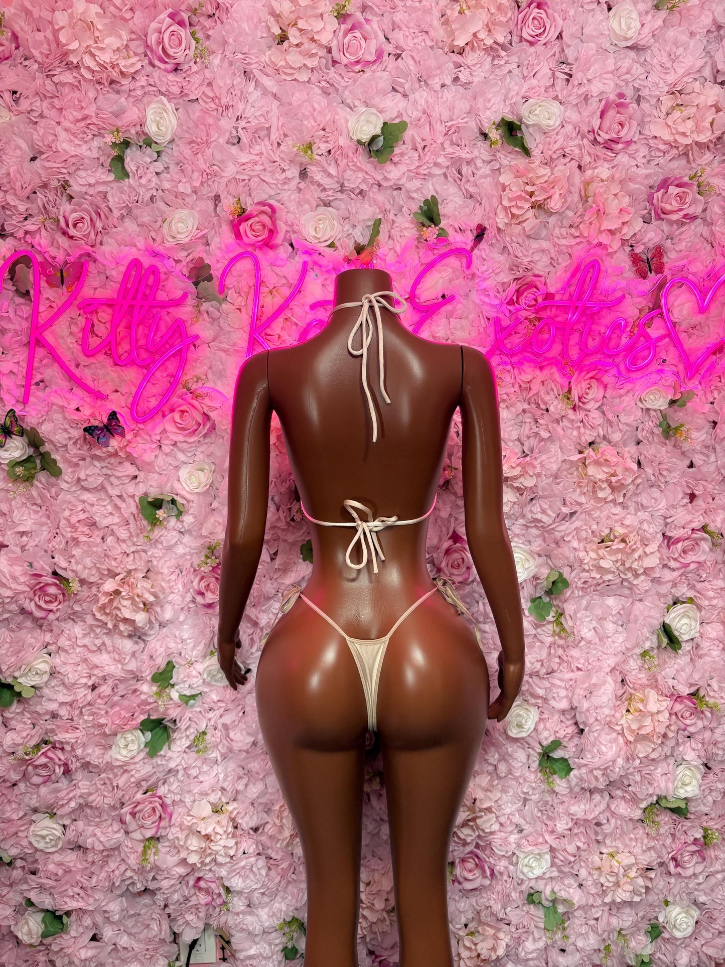 Summer Bikini Swimwear Two-Piece White Bikini  Cute Swimsuit Set for Beach, Pool, or Vacation | Exotic Dancewear Festival wear