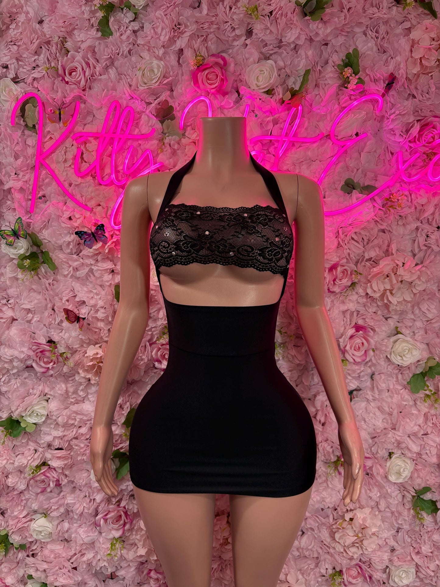 Exotic Dancewear Black Dress - Sexy Performance Costume, Latin Dance Dress, Sultry Clubwear Gown, Bold Dance Outfit, Womens Party Dress