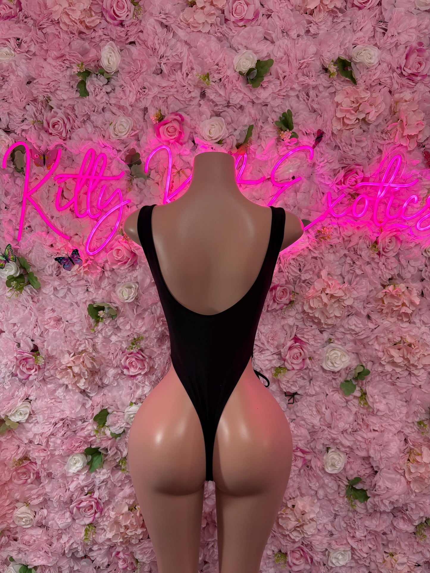 Bartender Outfit One Piece Black Bodysuit  Ravewear - Sexy Festival Outfit, Clubwear, Performance Costume, EDM Party Wear