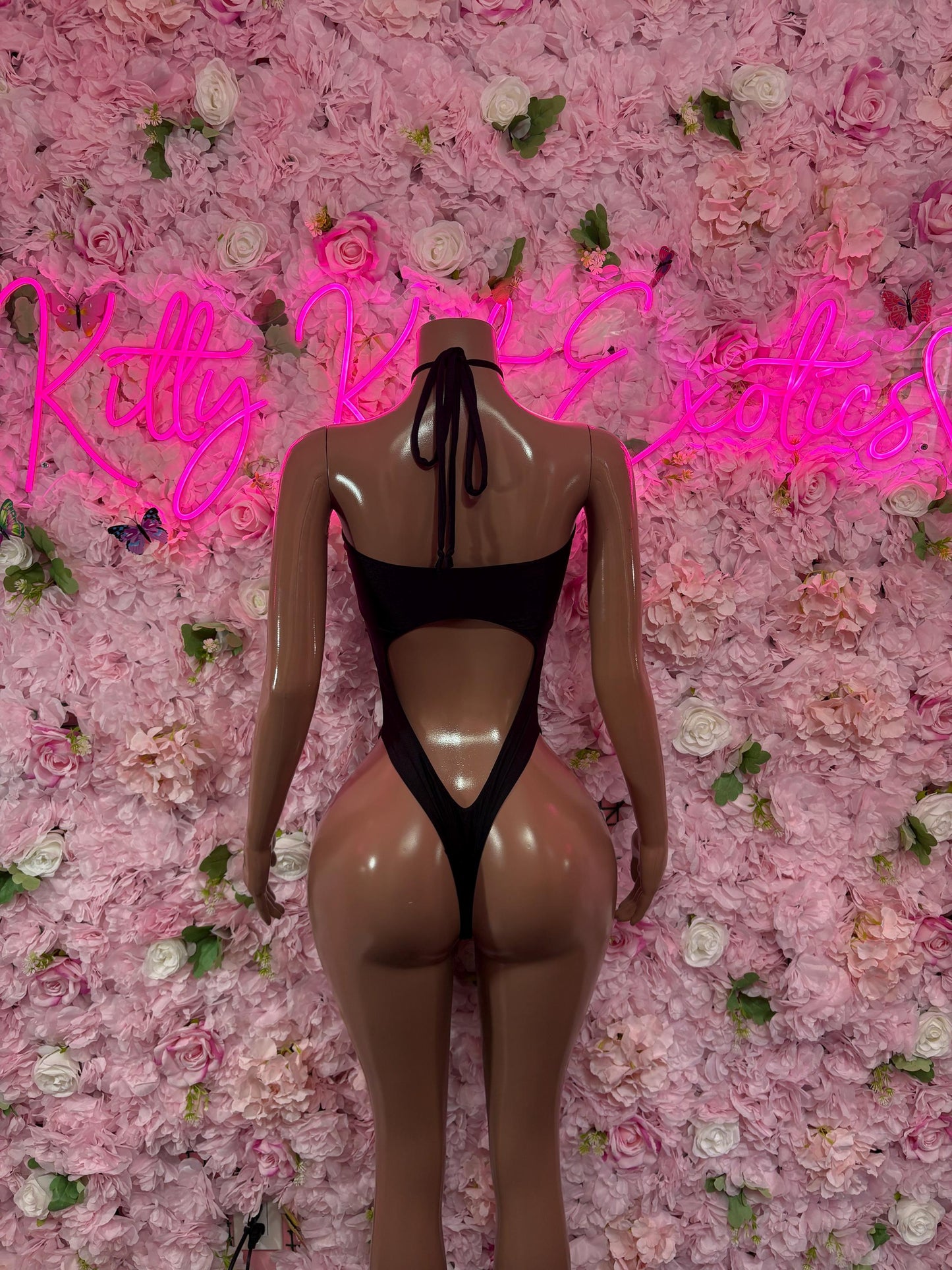 Exotic Dancewear Black One Piece Bodysuit - Sexy Performance Costume, Latin Sultry, Bold Dance Outfit, Womens Party Outfit