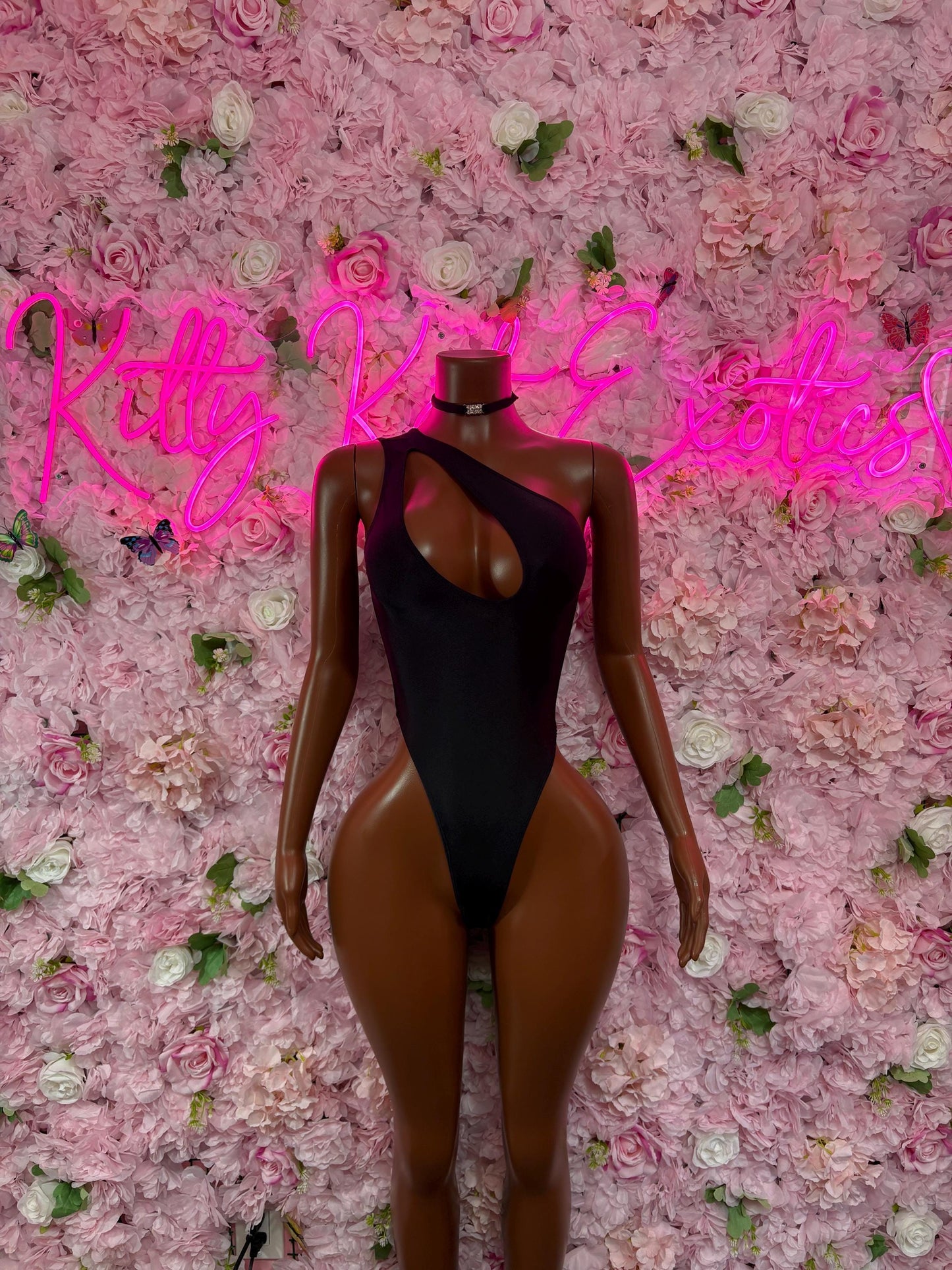 Exotic Dancewear Black One Piece Bodysuit - Sexy Performance Costume, Latin Sultry, Bold Dance Outfit, Womens Party Outfit