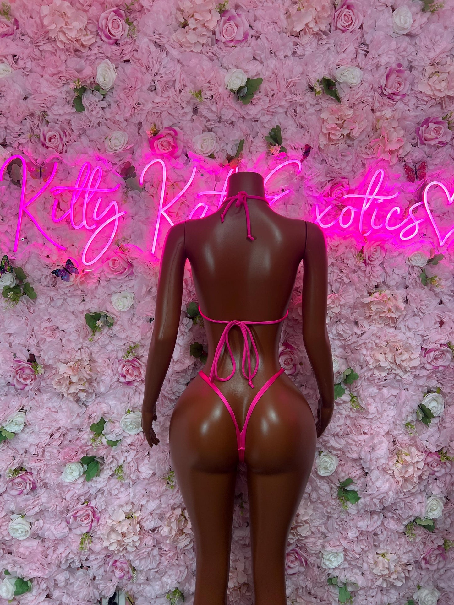 Summer Bikini - Pink  -  Rave Outfit - Sexy Festival Outfit, Clubwear, Performance Costume, EDM Party Rave Outfit