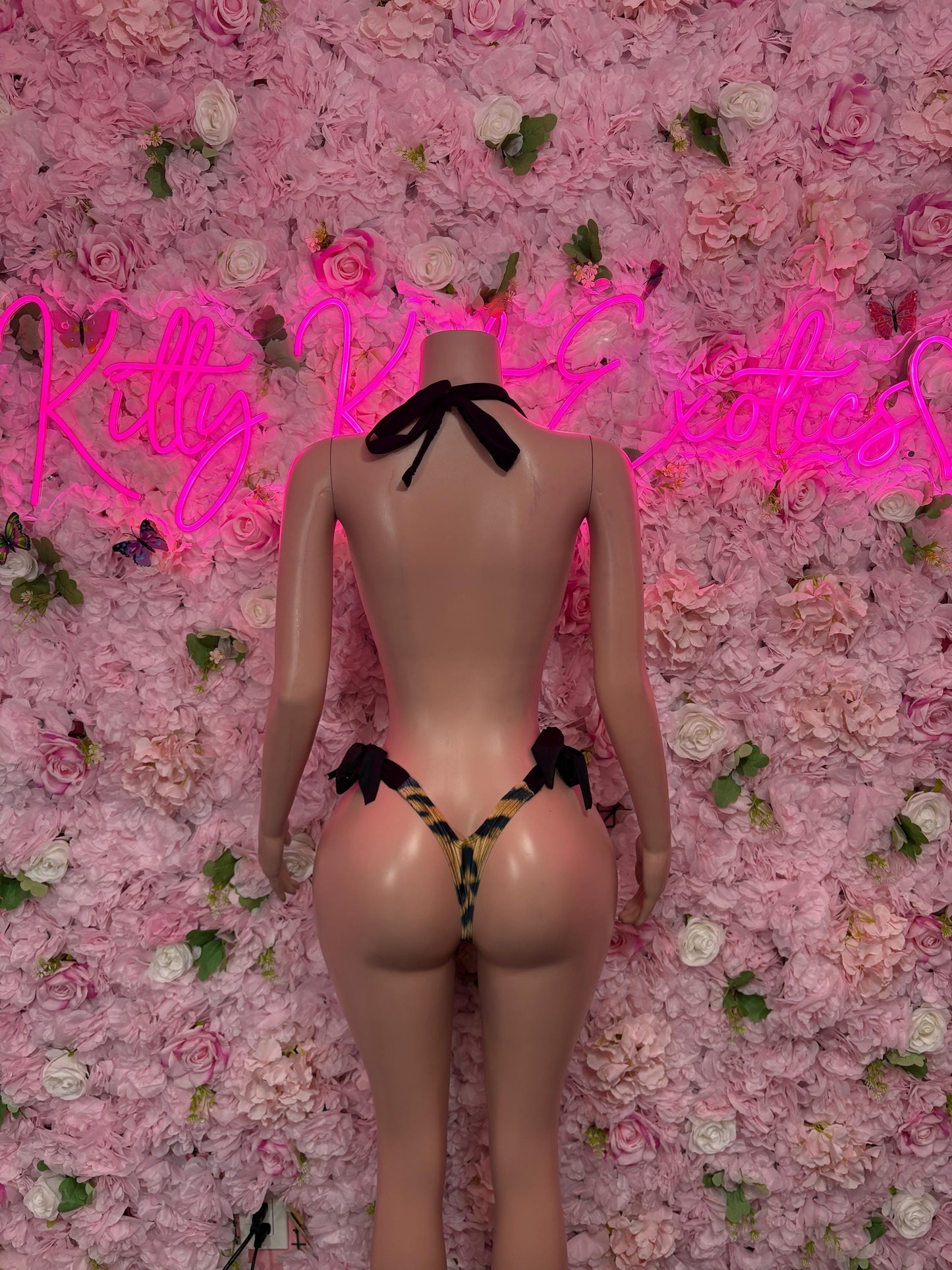 Exotic Dancewear One Piece  Tiger Print Bodysuit    - Sexy Performance Costume, Latin Sultry, Bold Dance Outfit