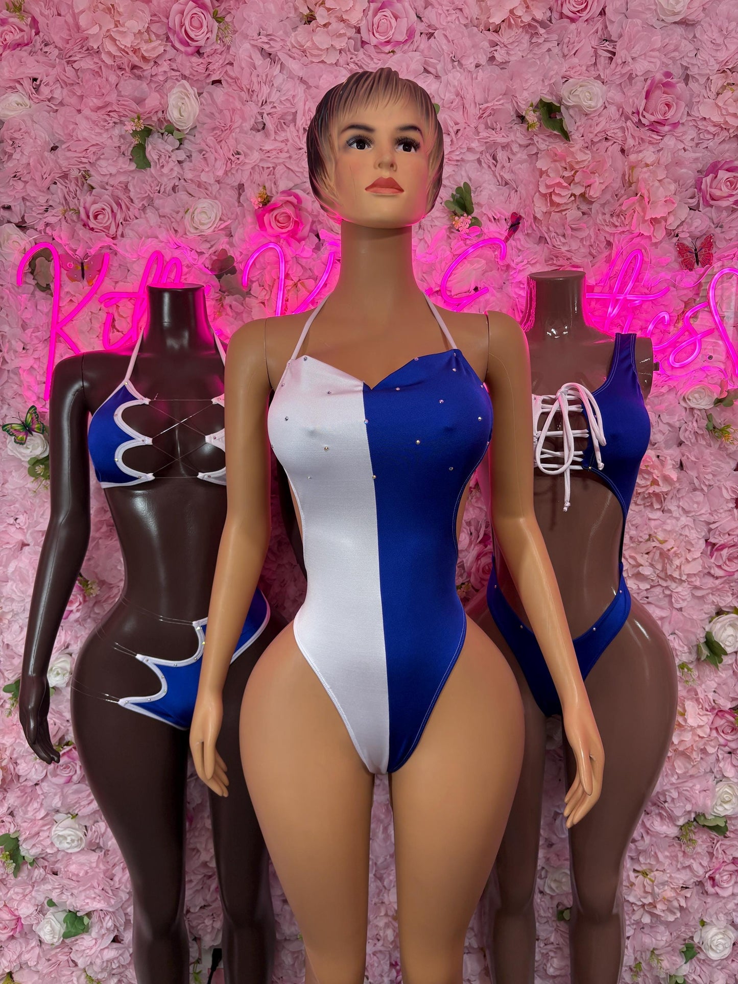 El Salvador Flag Bodysuit Set | One-Piece Swimsuit | Festival Outfit |El Salvadaorian Bikini | Country Flag Swimwear | Beachwear | Carnival