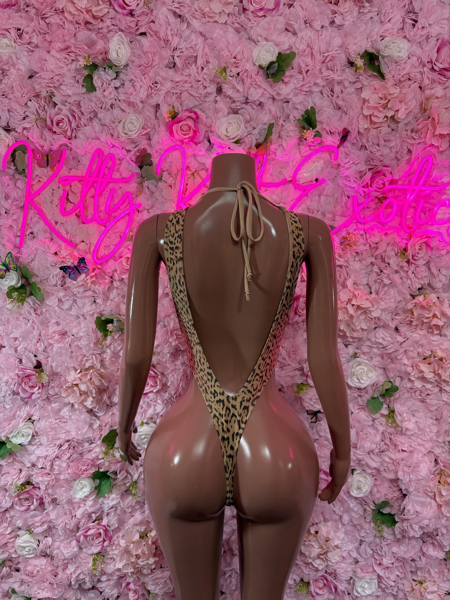 Exotic Dancewear One-Piece Cheetah Print  Exotic Dancewear, Ravewear for Performers, Raves, or Night Out | Bottle girl Outfits