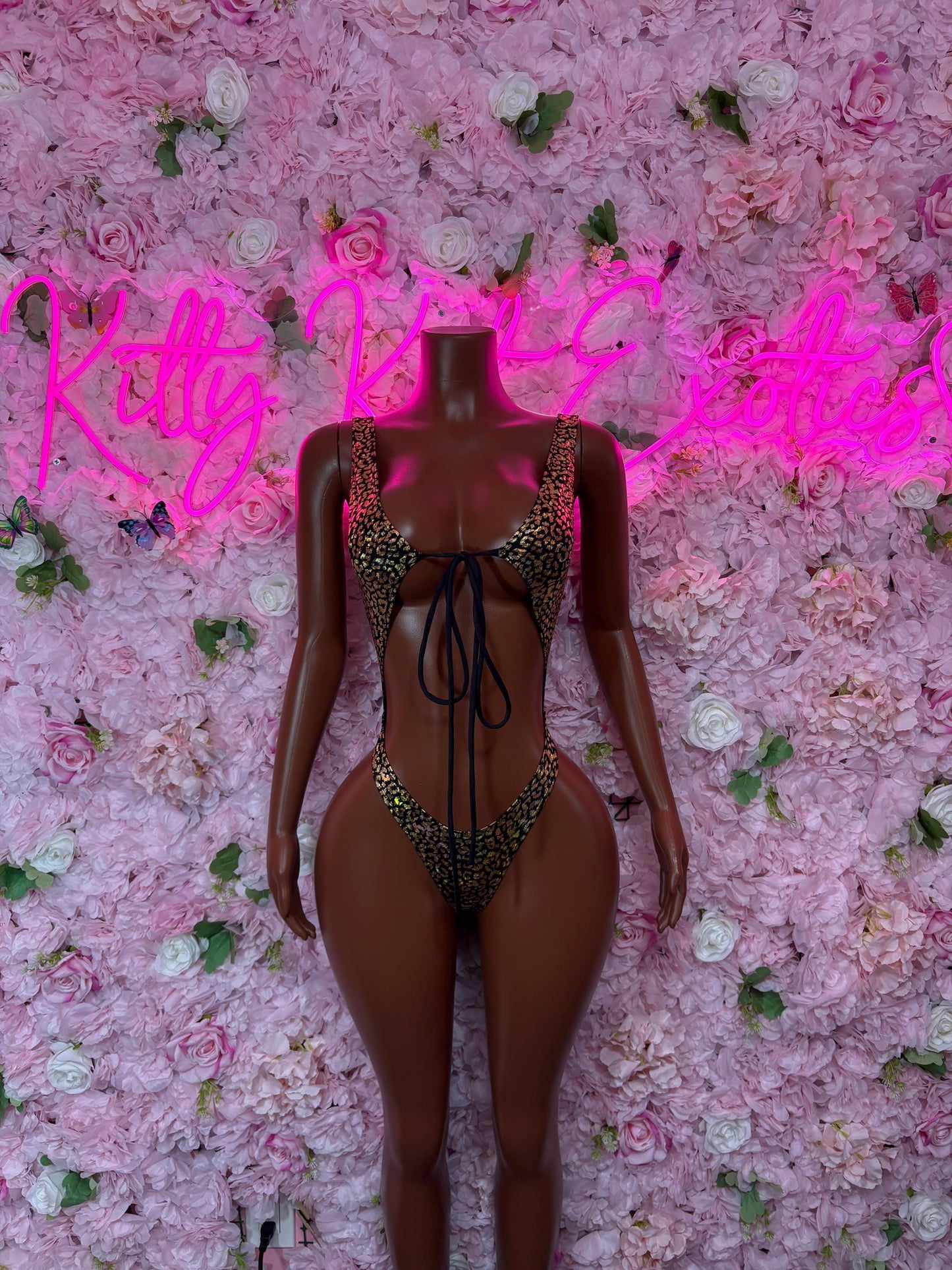 Bottlegirl One-Piece Cheeta Bodysuit  Exotic Dancewear, Ravewear for Performers, Raves | Bottle girl Outfits