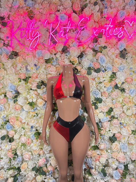 Harley Quinn Costume Two Piece   Halloween, Cosplay, Comic Con, Rave Wear Festival Wear