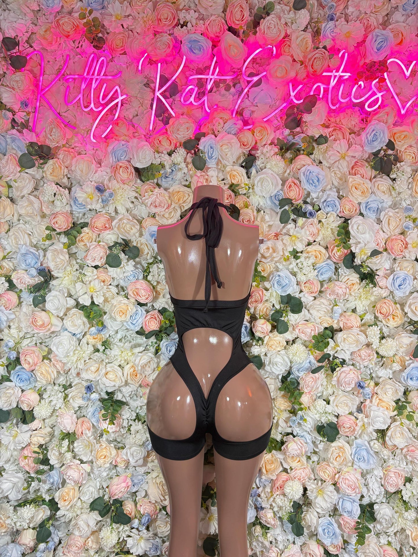 Bartender Bodysuit- One Piece Black  Rave Outfit,  Festival Outfit, Bartender Dancewear