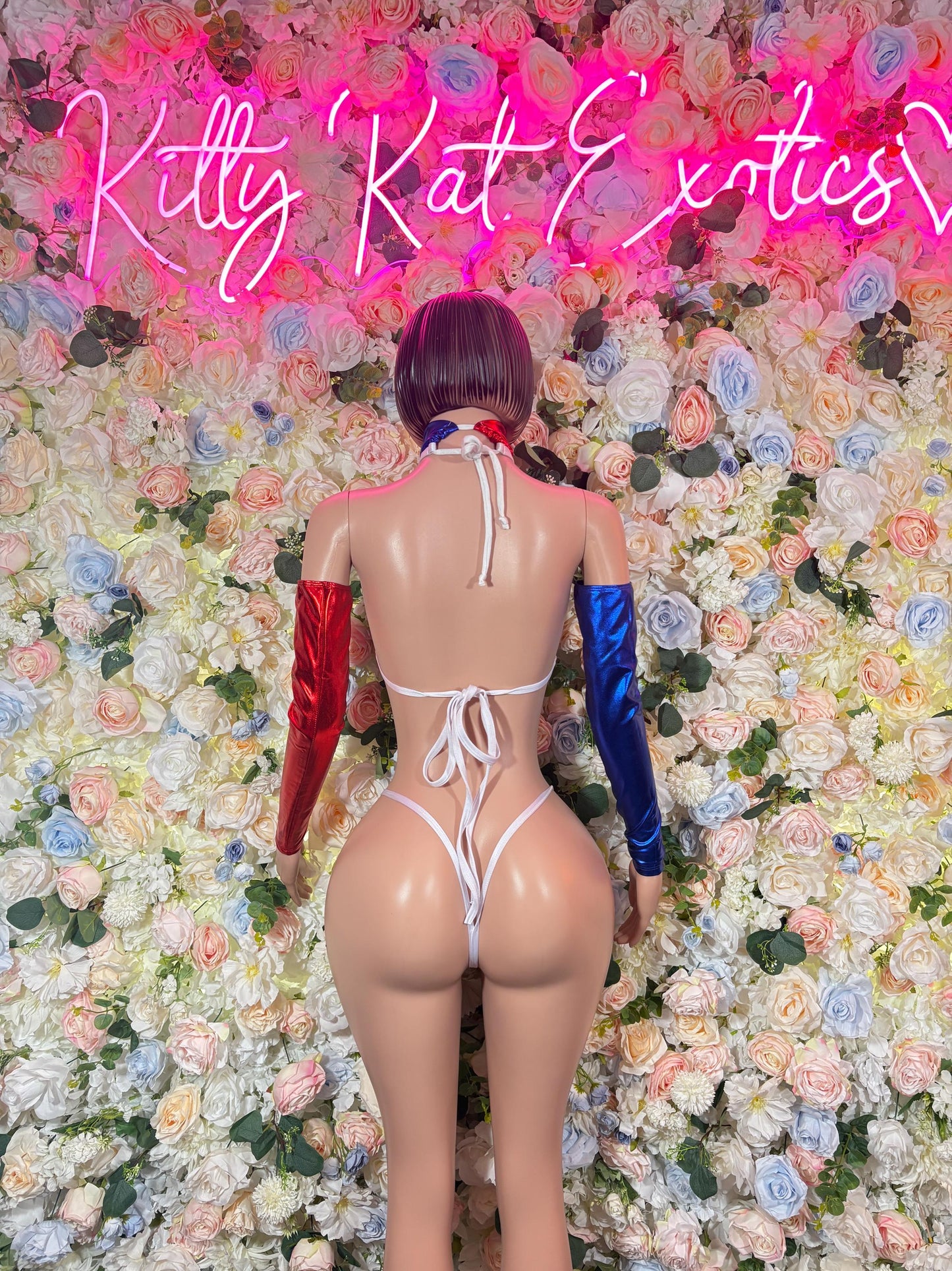 Harley Quinn Costume Two Piece Cosplay Outfit   Halloween, Comic Con, Rave Wear Festival Wear