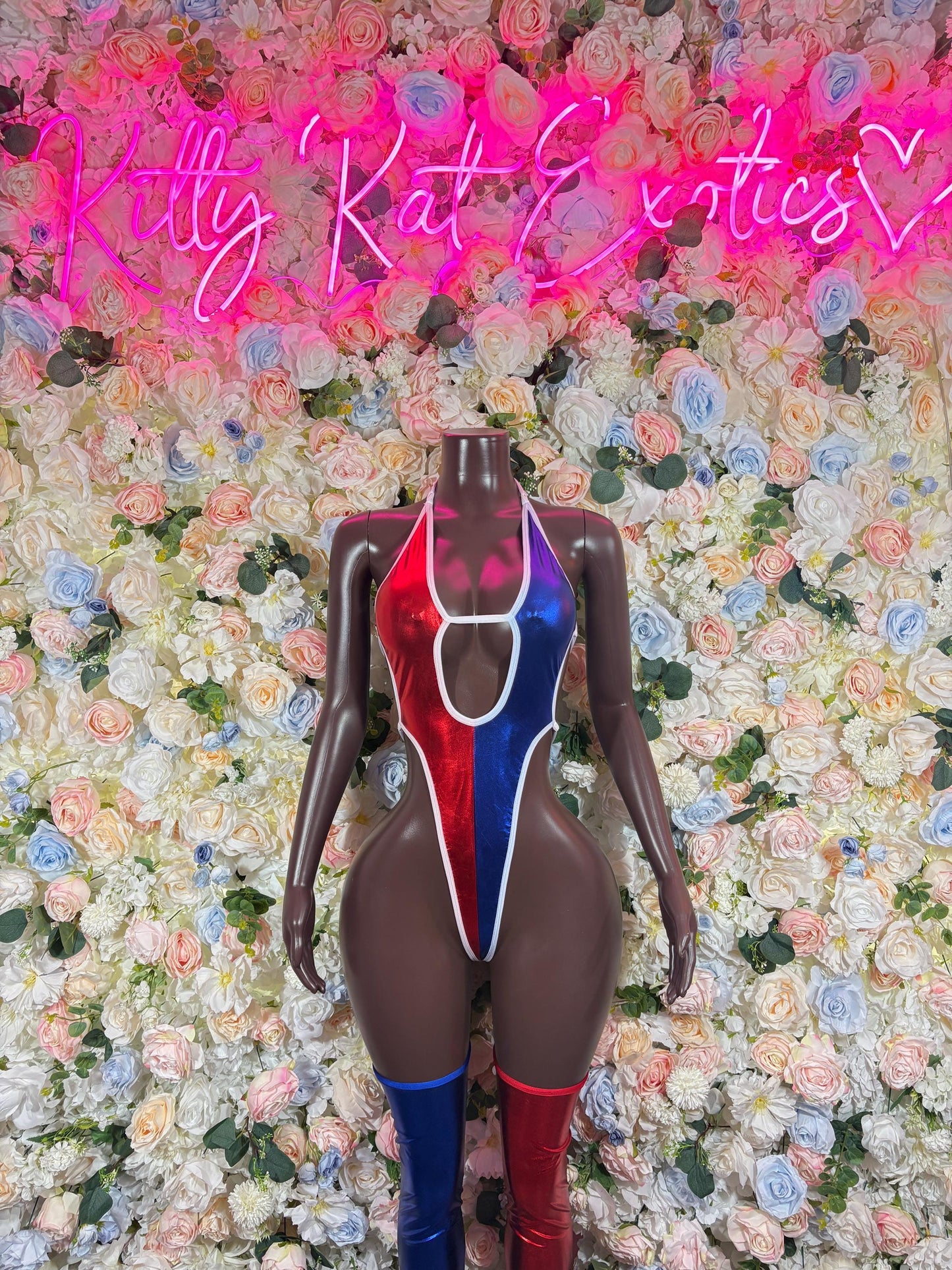 Harley Quinn Costume Bodysuit   Halloween, Cosplay, Comic Con, Rave Wear Festival Wear