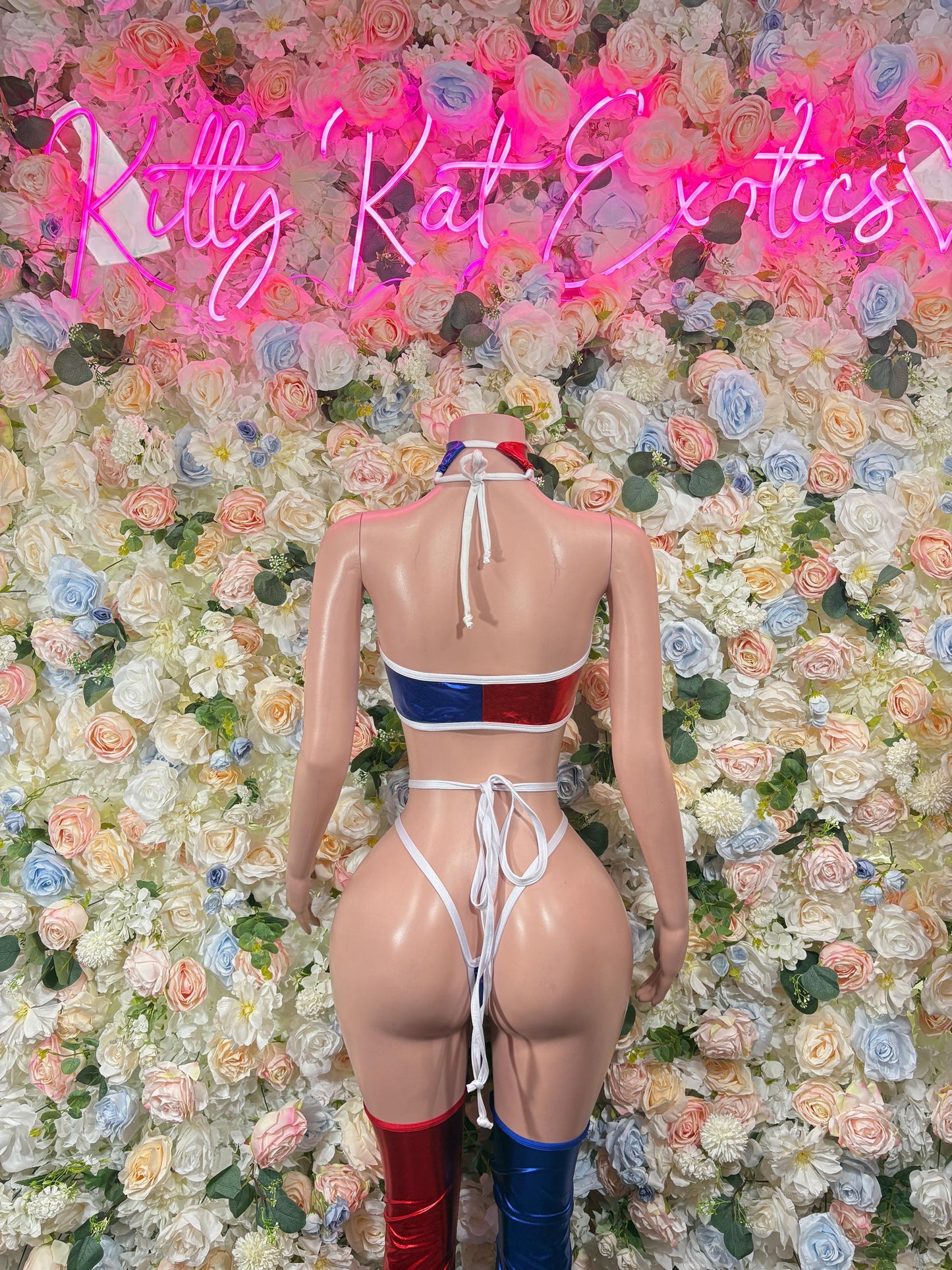 Costume Harley Quinn Two Piece   Halloween, Cosplay, Comic Con, Rave Wear Festival Wear