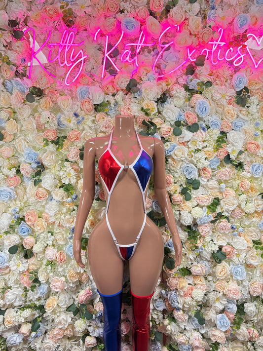 Costume Harley Quinn Two Piece   Halloween, Cosplay, Comic Con, Rave Wear Festival Wear