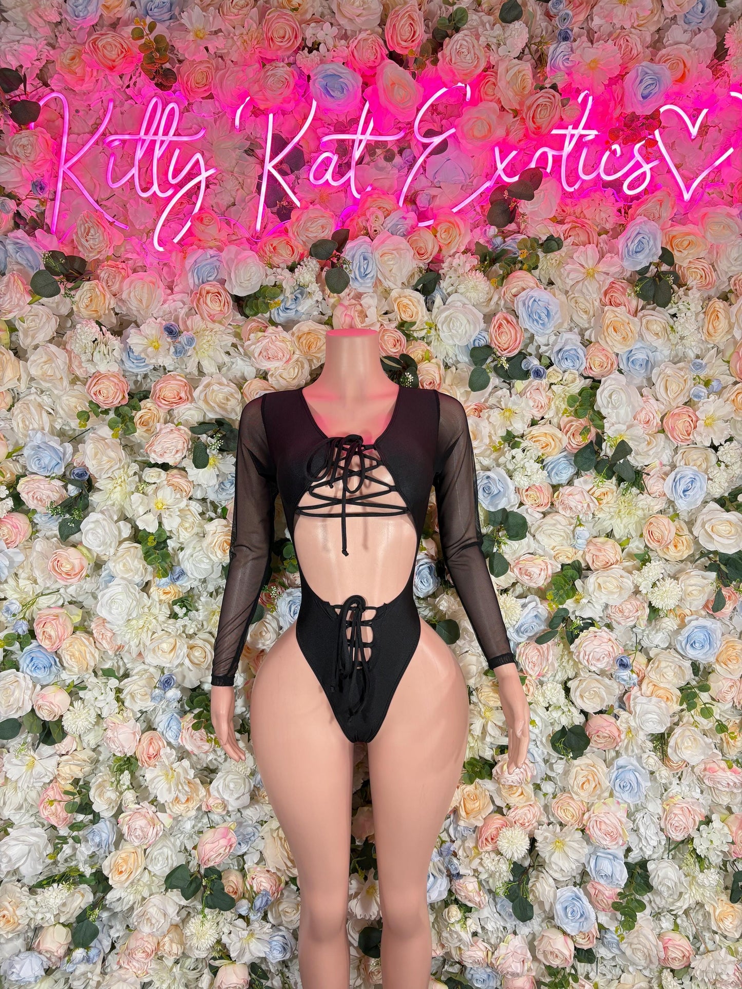 Bottlegirl Bodysuit Black, Bartender Uniform, Rave Festival Wear, Exotic Dancewear, Clubwear Costume, Waitress Set