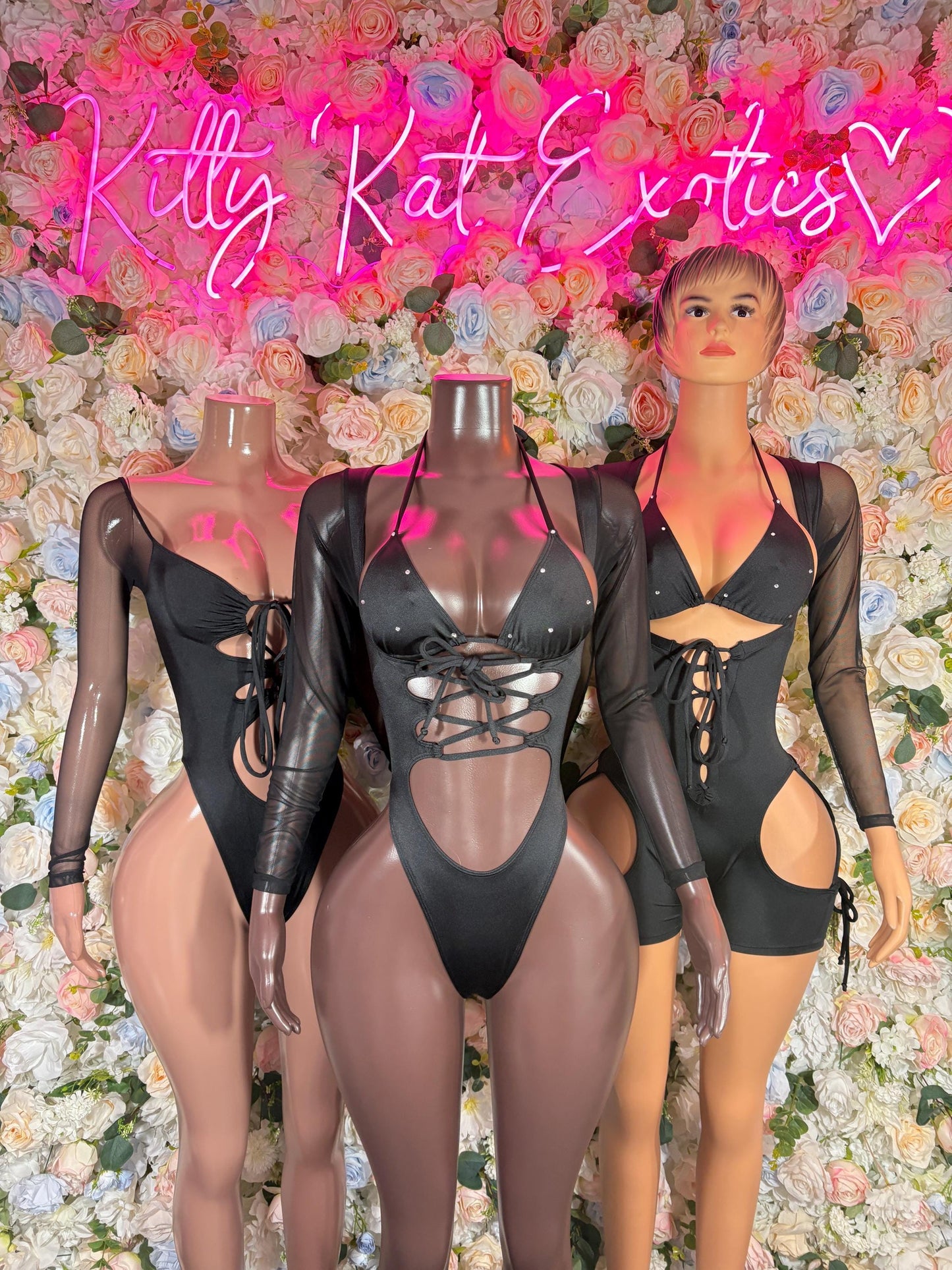 Bottlegirl Bodysuit Black, Bartender Uniform, Rave Festival Wear, Exotic Dancewear, Clubwear Costume, Waitress Set